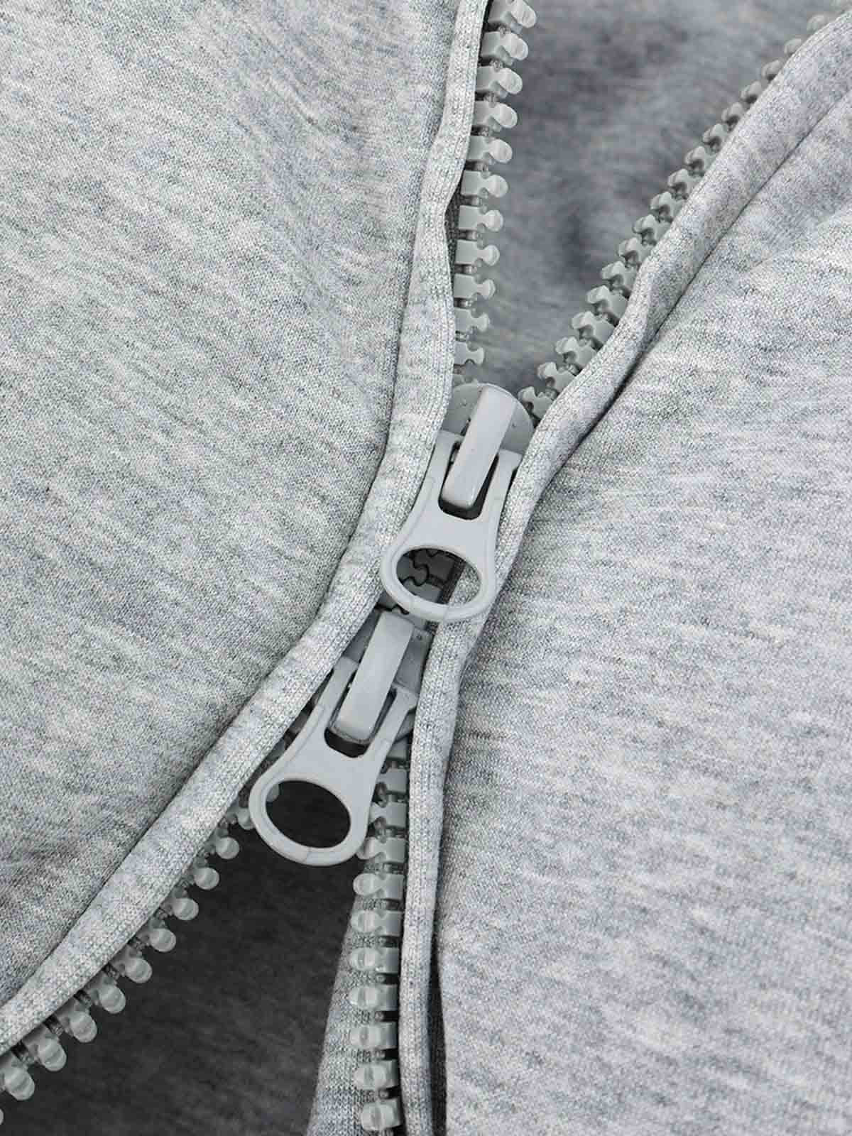 3D Bubble Curve Padded Zip Vest - Image 8