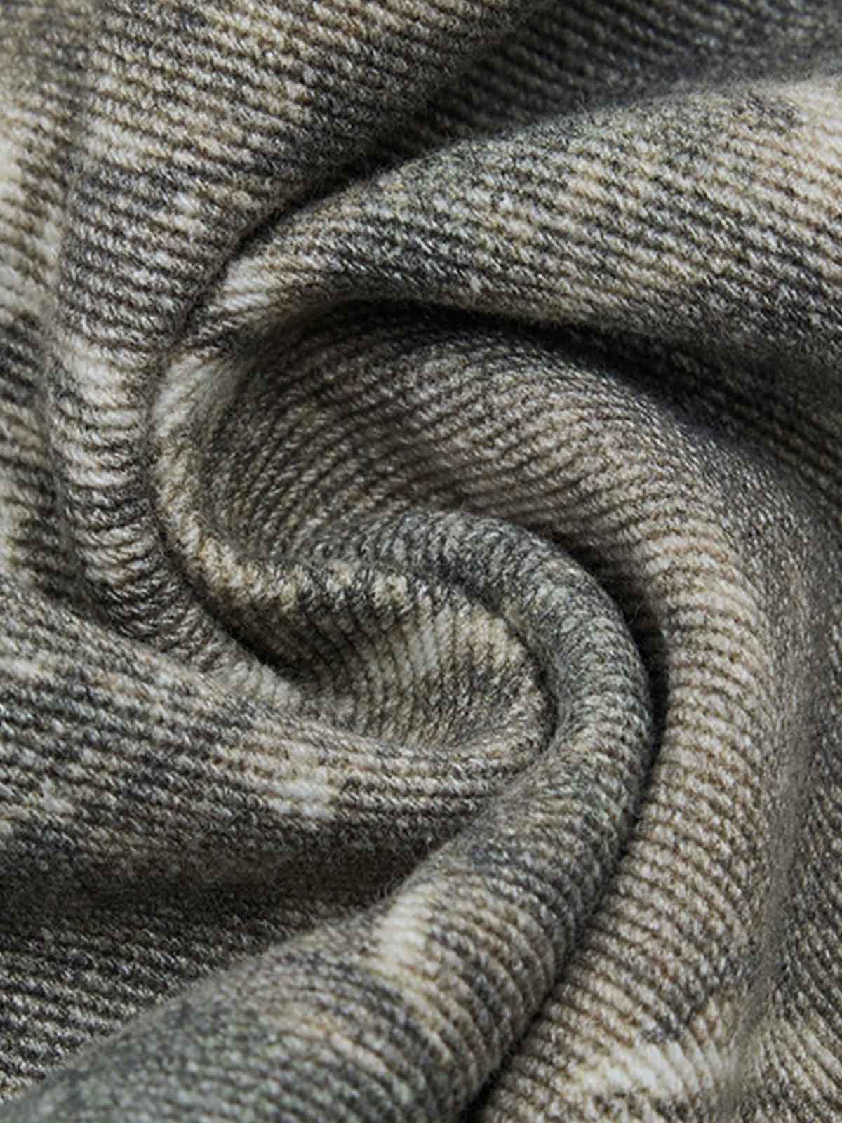 Abstract Camouflage Washed Barrel Jeans - Image 10