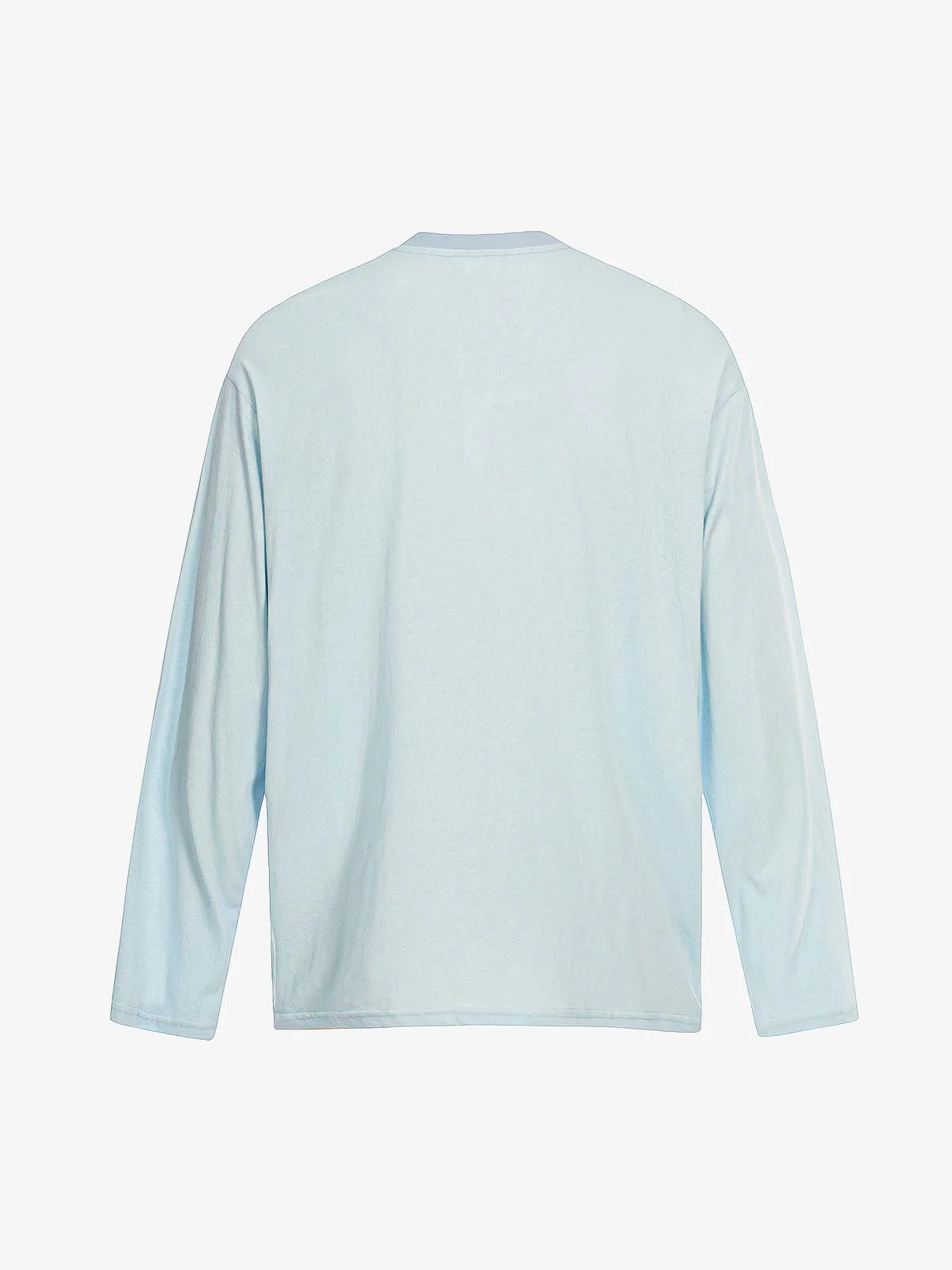 Abstract Leopard Tail Graphic Long Sleeve T-Shirt - Image 3