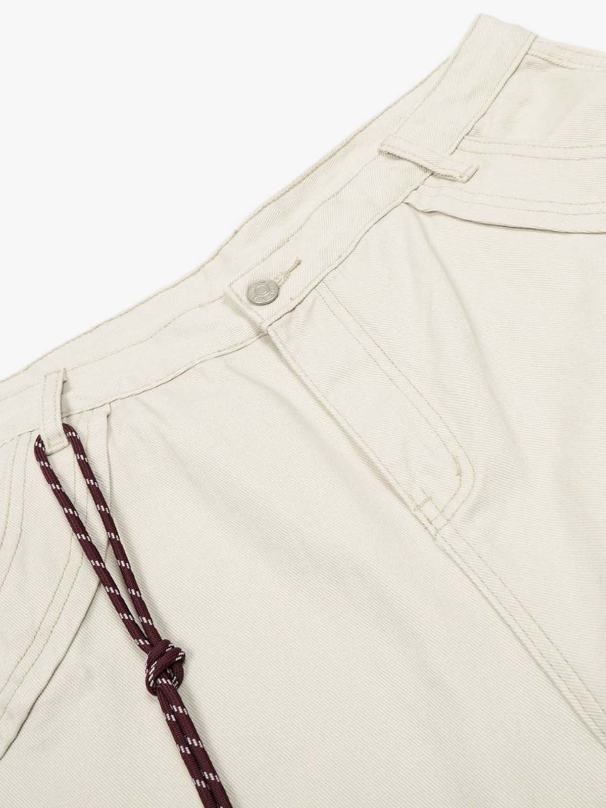 Adjustable Drawstring Cargo Jort - Image 3