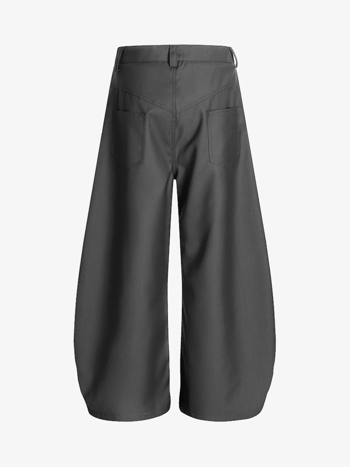 Adjustable Side Buttons Barrel Pants - Image 7
