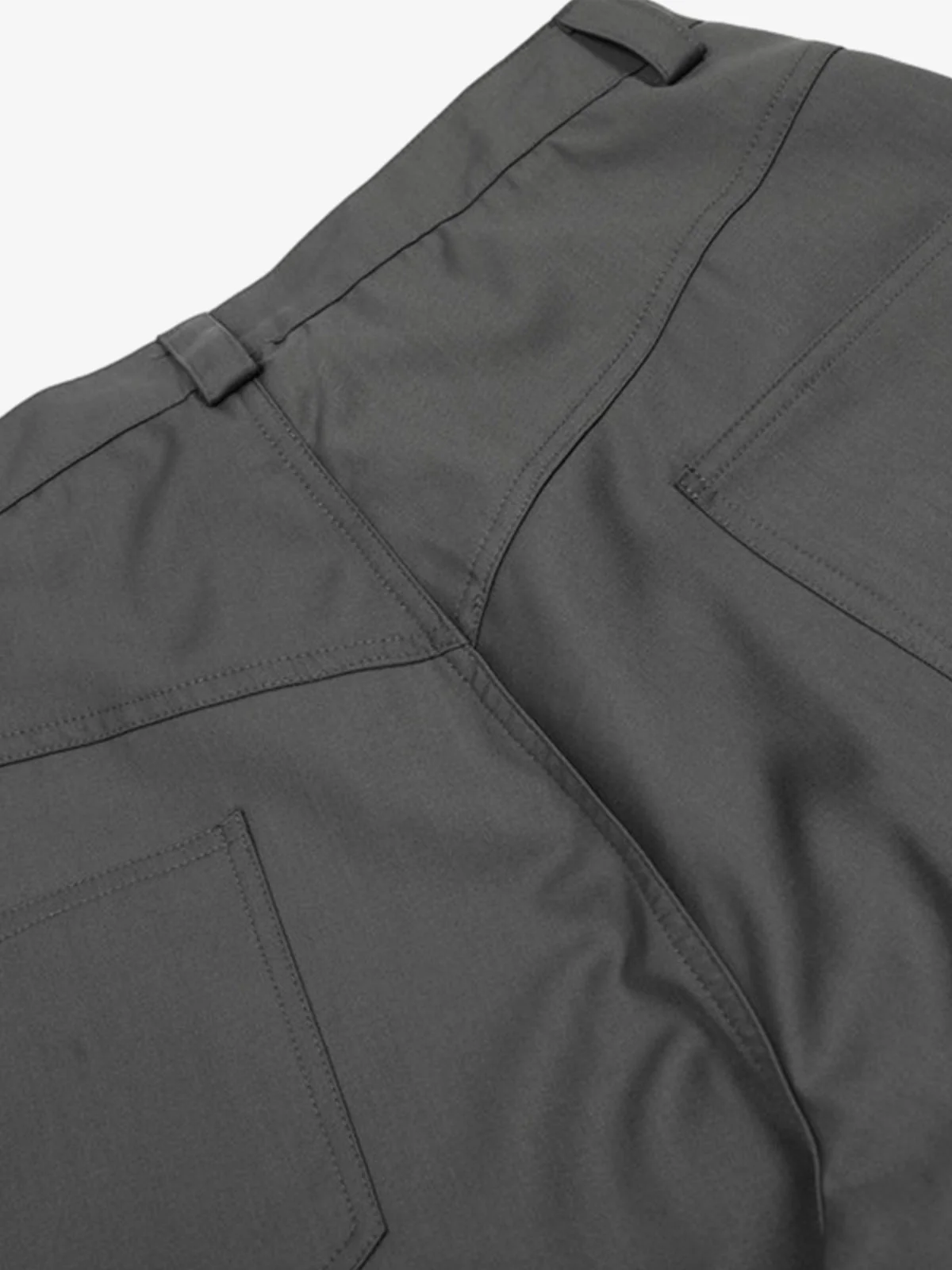Adjustable Side Buttons Barrel Pants - Image 9