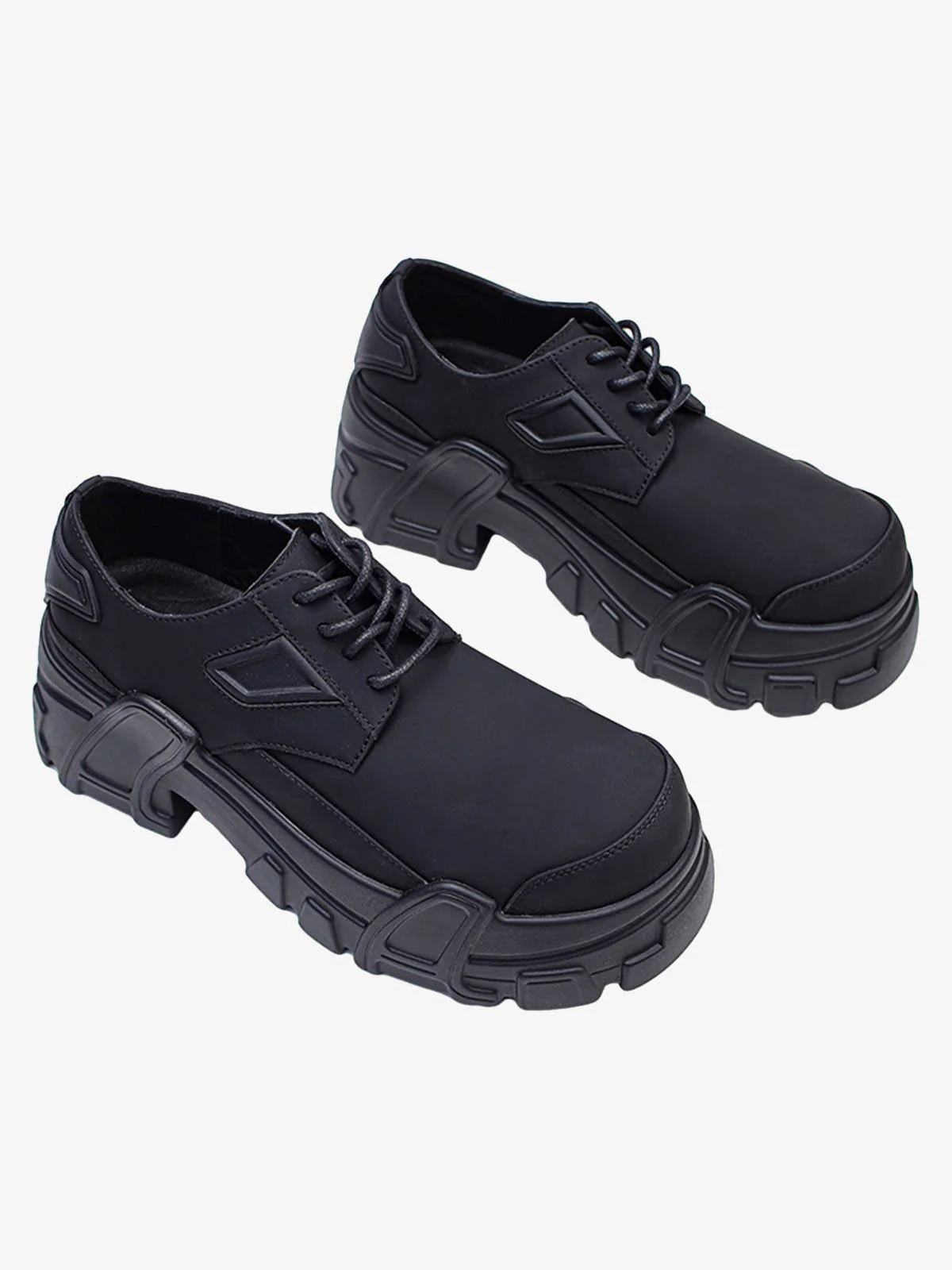 All-Black Platform Shoes - Image 4