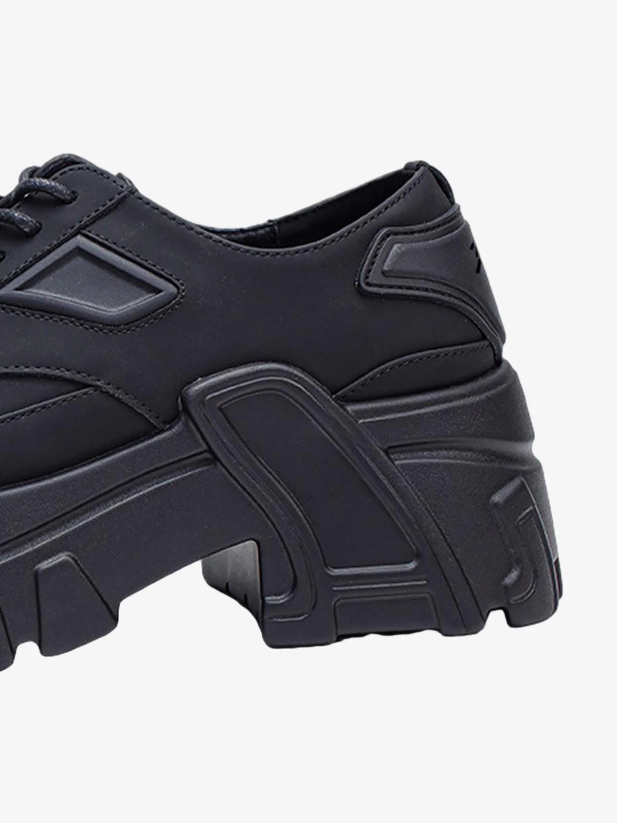 All-Black Platform Shoes - Image 6