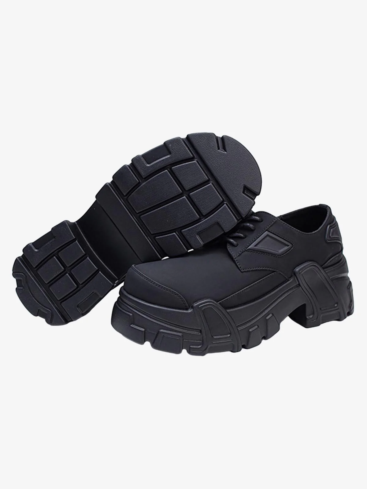 All-Black Platform Shoes - Image 7