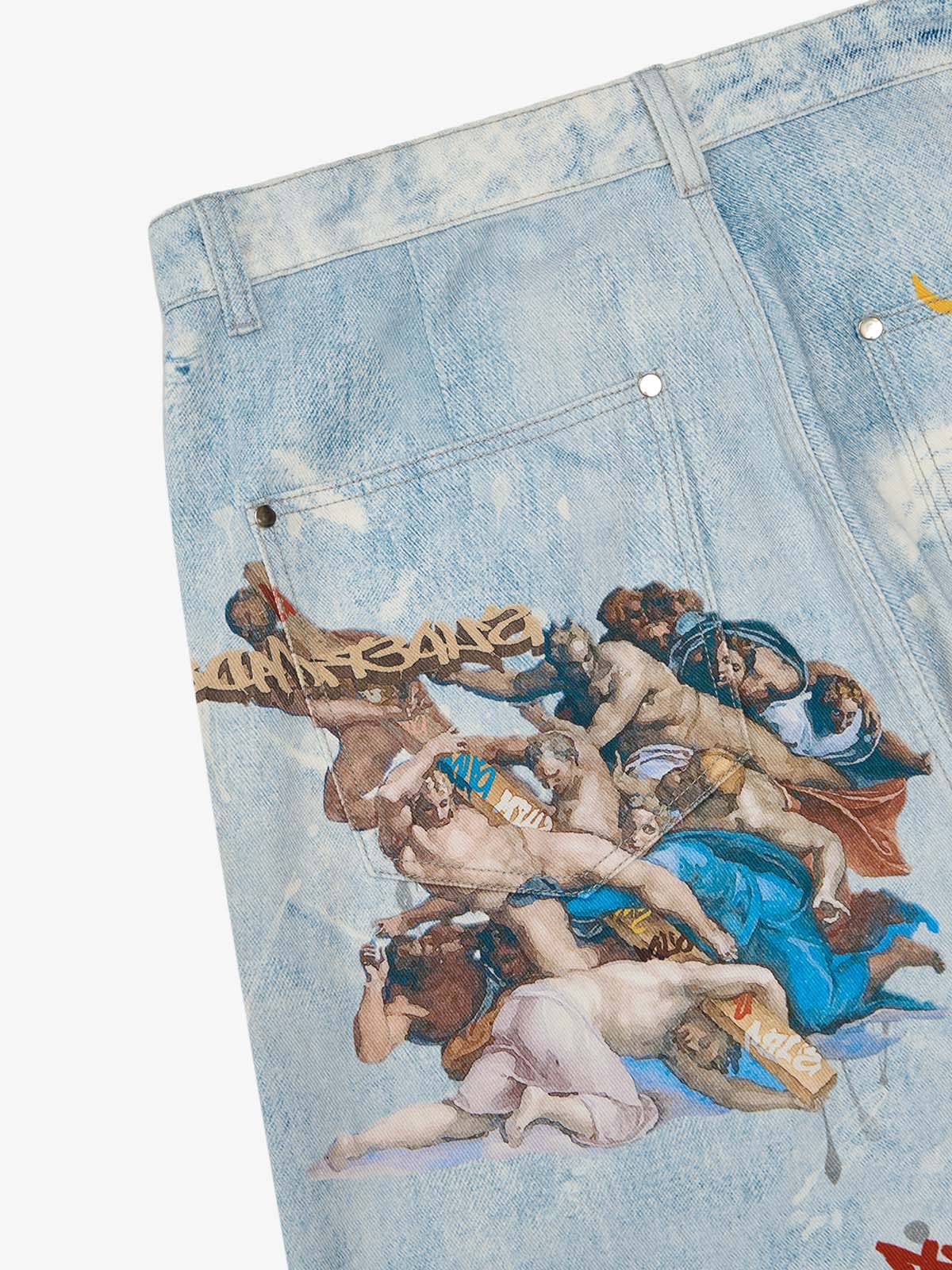 Artistic Renaissance Denim Set - 2484 - Image 17