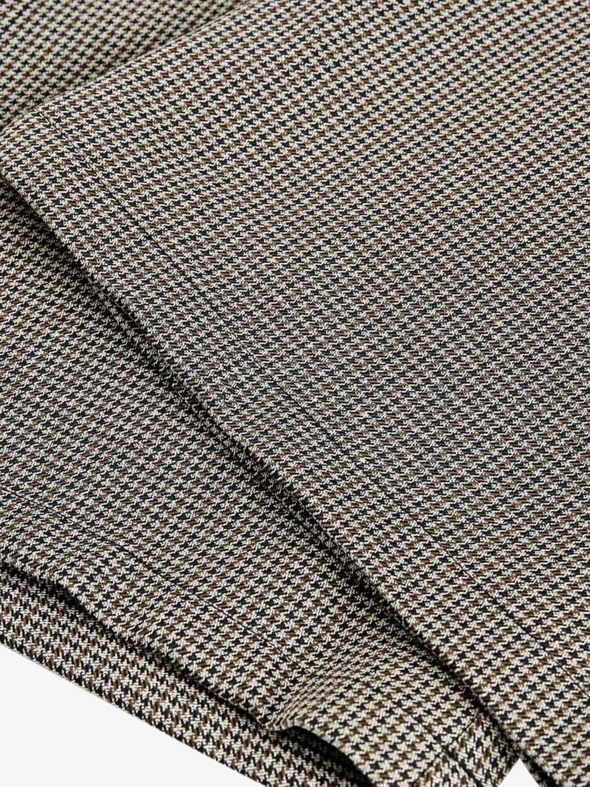 Belted Houndstooth Blazer Pants - Image 12