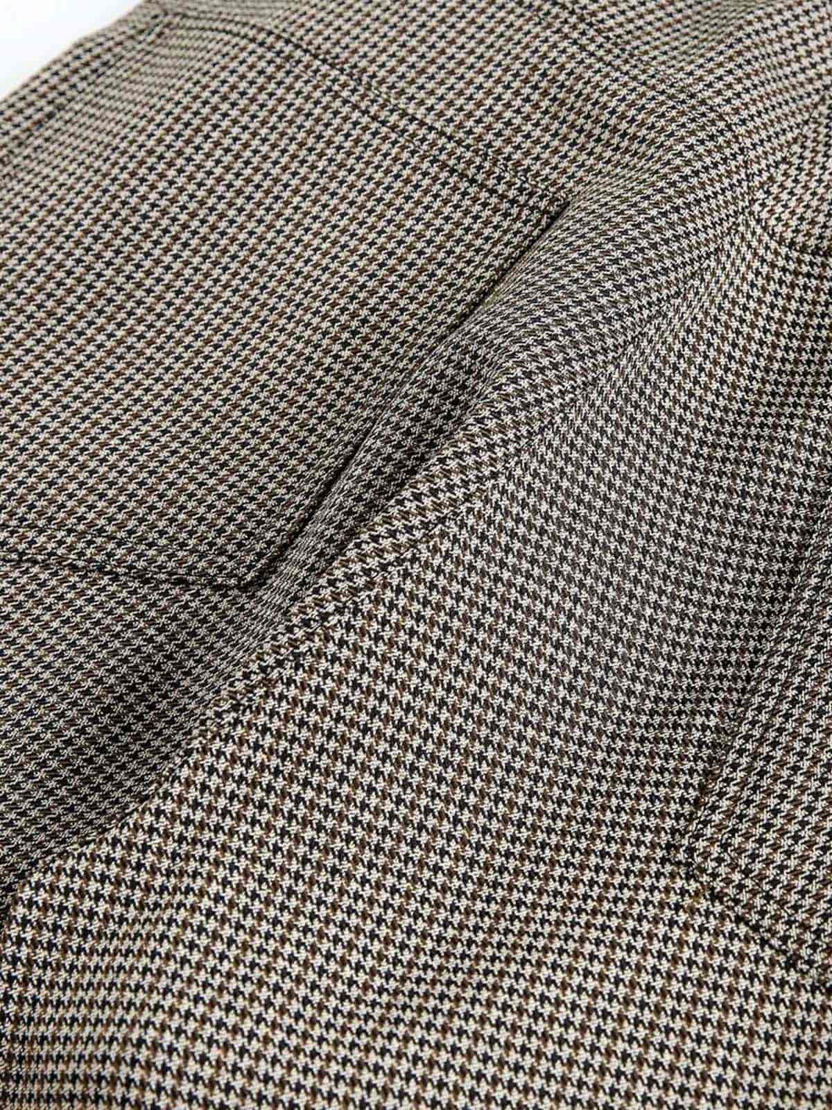 Belted Houndstooth Blazer Pants - Image 9