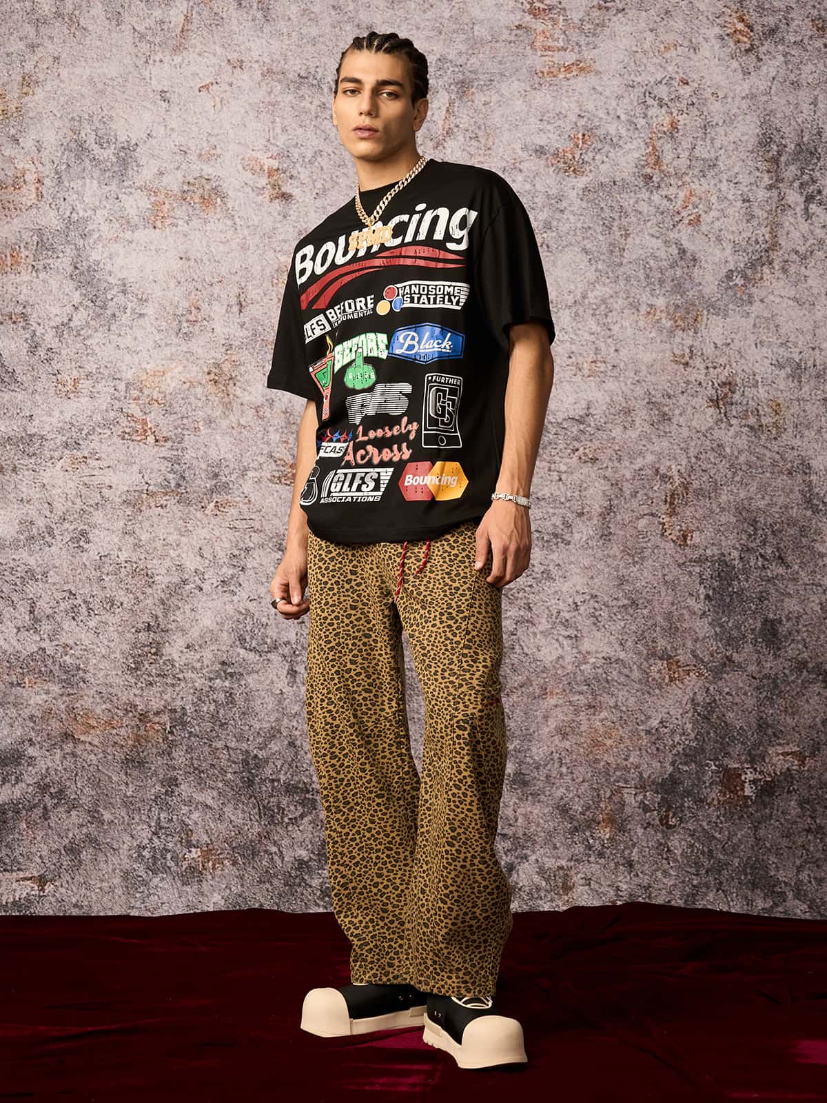 Street Graphic Print T-Shirt - 2415 - Image 11