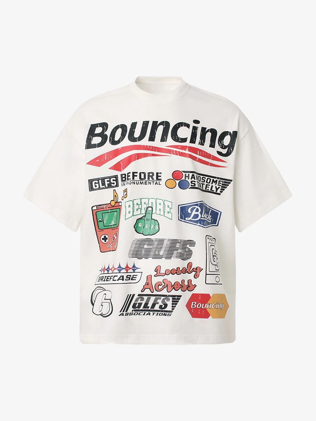 Street Graphic Print T-Shirt - 2415 - Image 2
