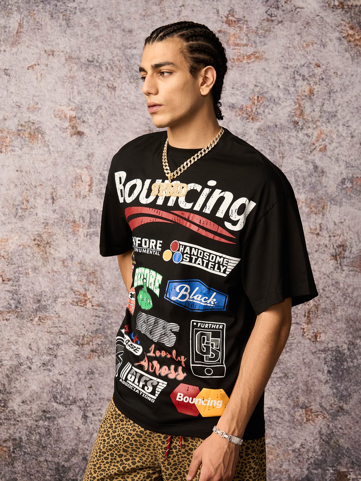 Street Graphic Print T-Shirt - 2415 - Image 4