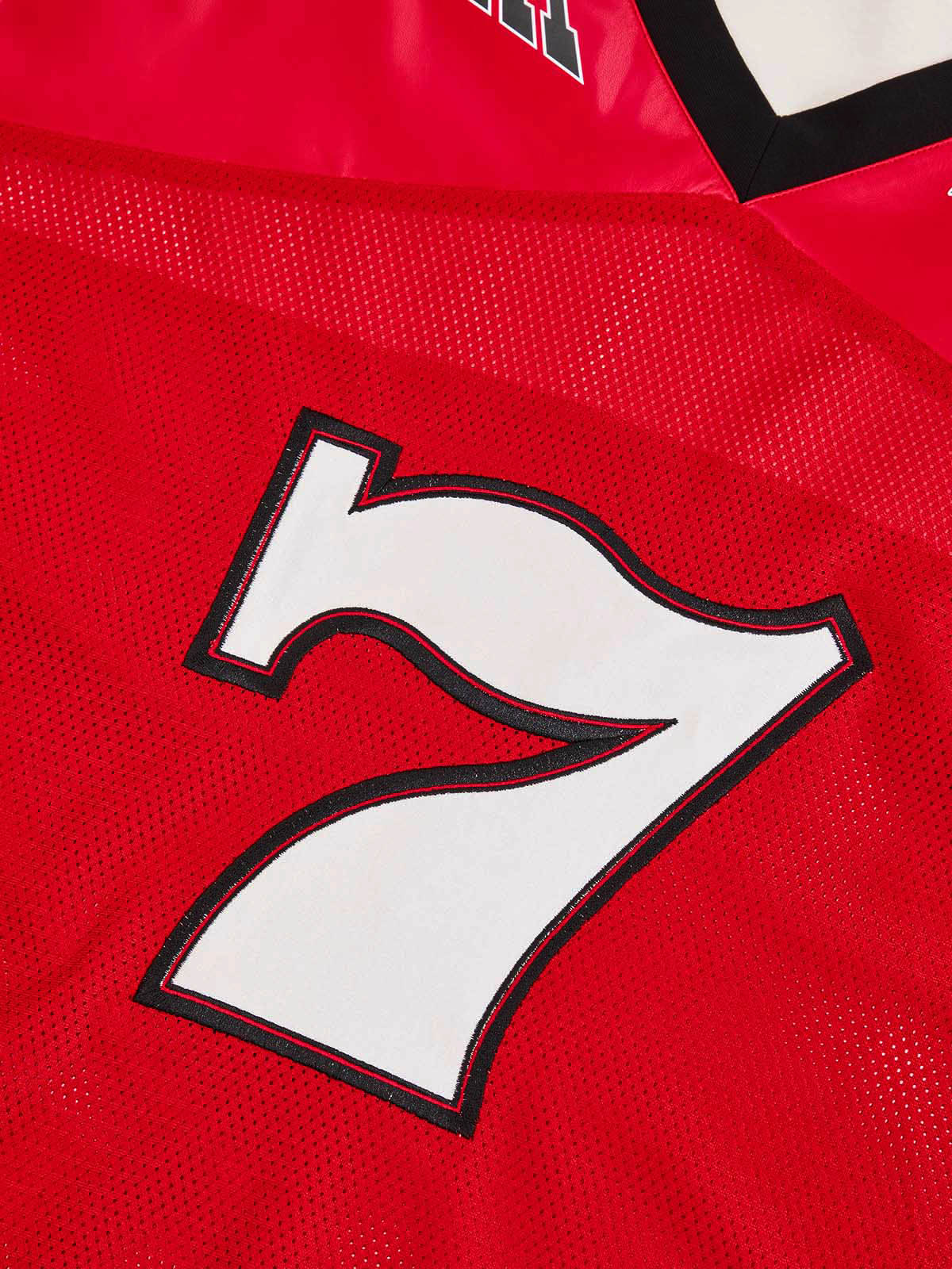 Original "SUPER 7" V-Neck Jersey T-SHIRT - 2424 - Image 9