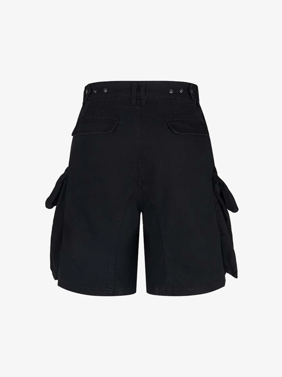 Camouflage Cotton Cargo Multi Pocket Jorts - Image 4