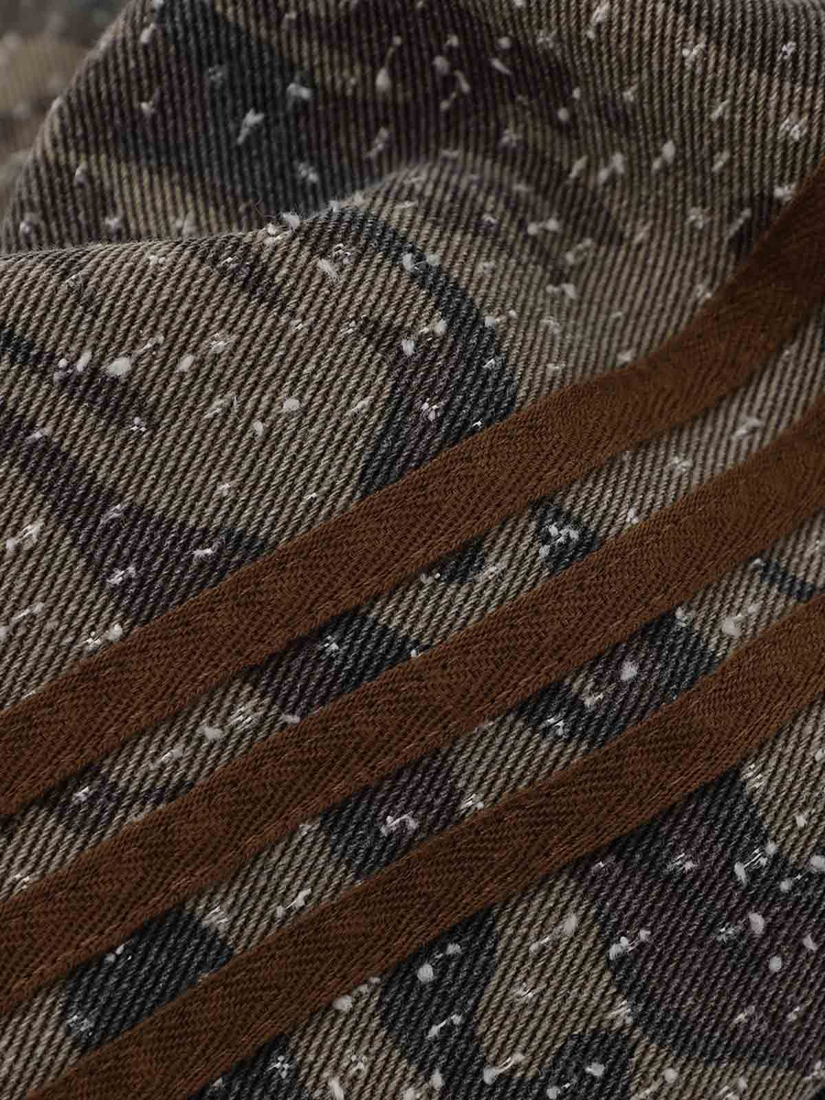 Camouflage Print Stand Collar Cropped Jacket - Image 10
