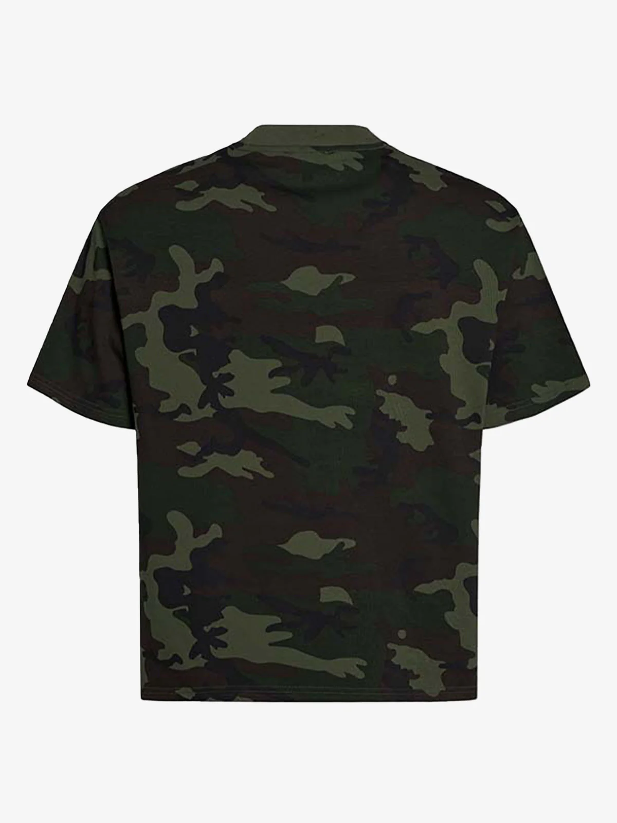 Camouflage Script Logo Graphic T-Shirt - Image 2