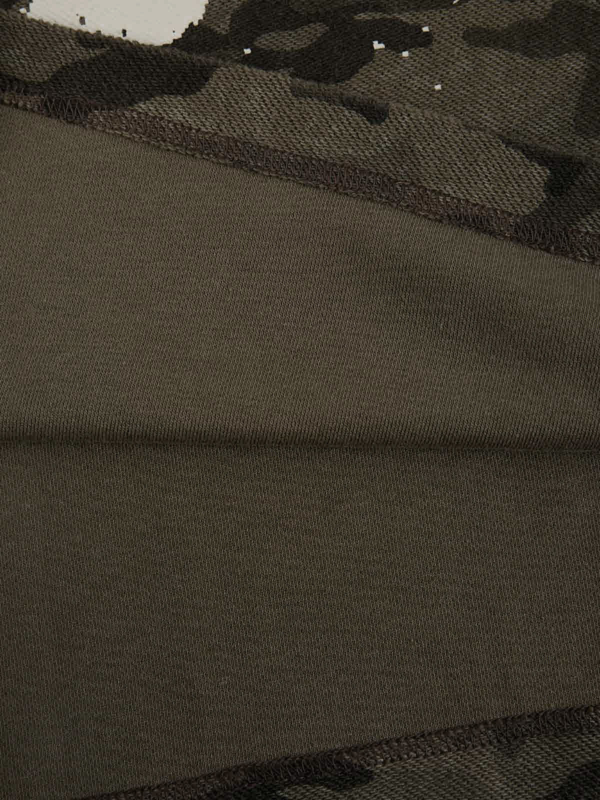 Camouflage Thorn Print Sleeveless T-Shirt - Image 19