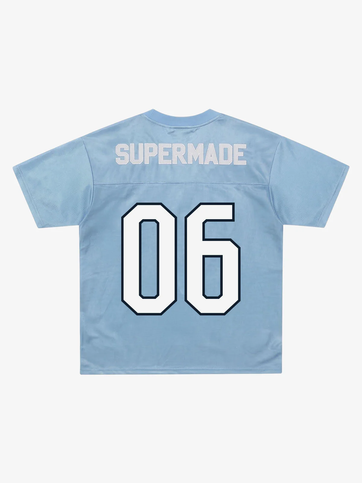 Classic Embroidered Jersey Pattern Customization V-Neck T-Shirt - Image 12