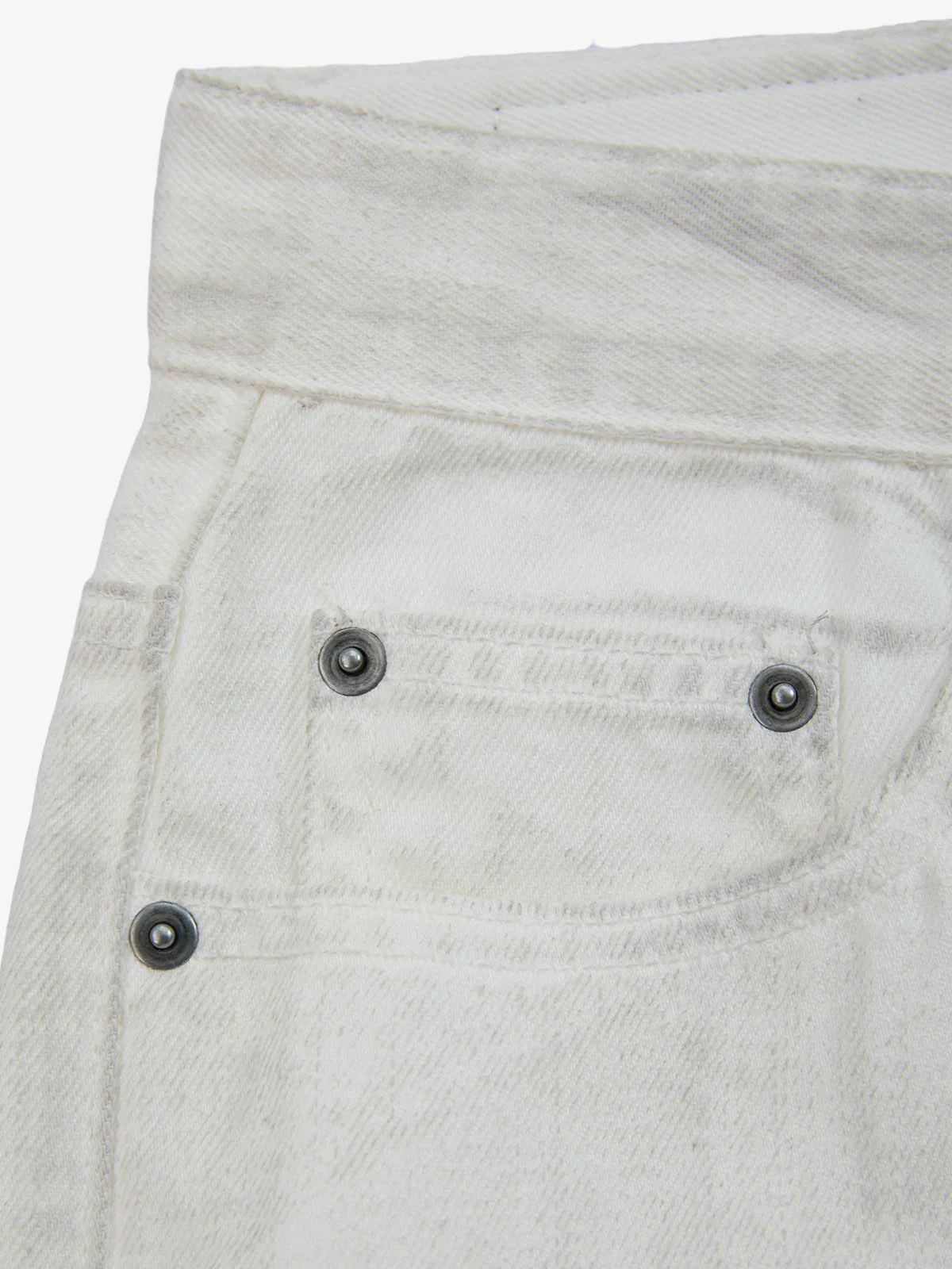 Colorful Cross Patch Straight Leg with Detachable Chain Jeans - Image 11