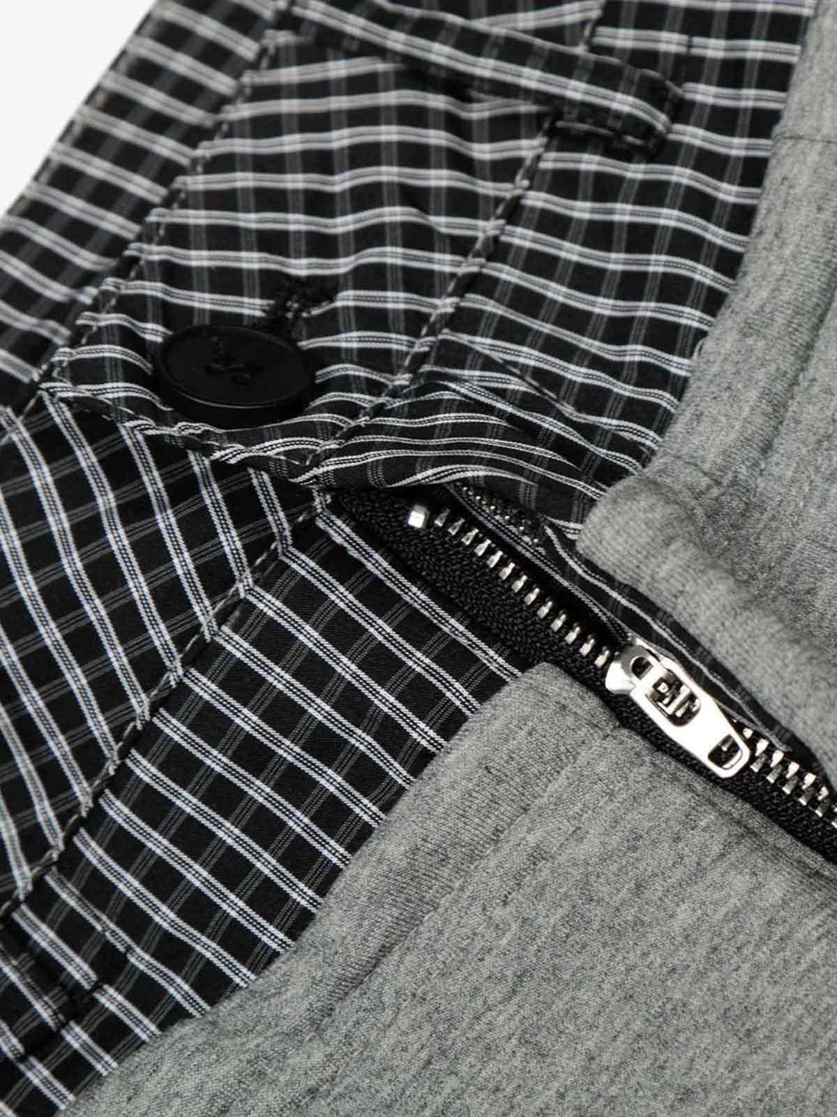 Contrast Waistband Pleated Wide Leg Pants - Image 6