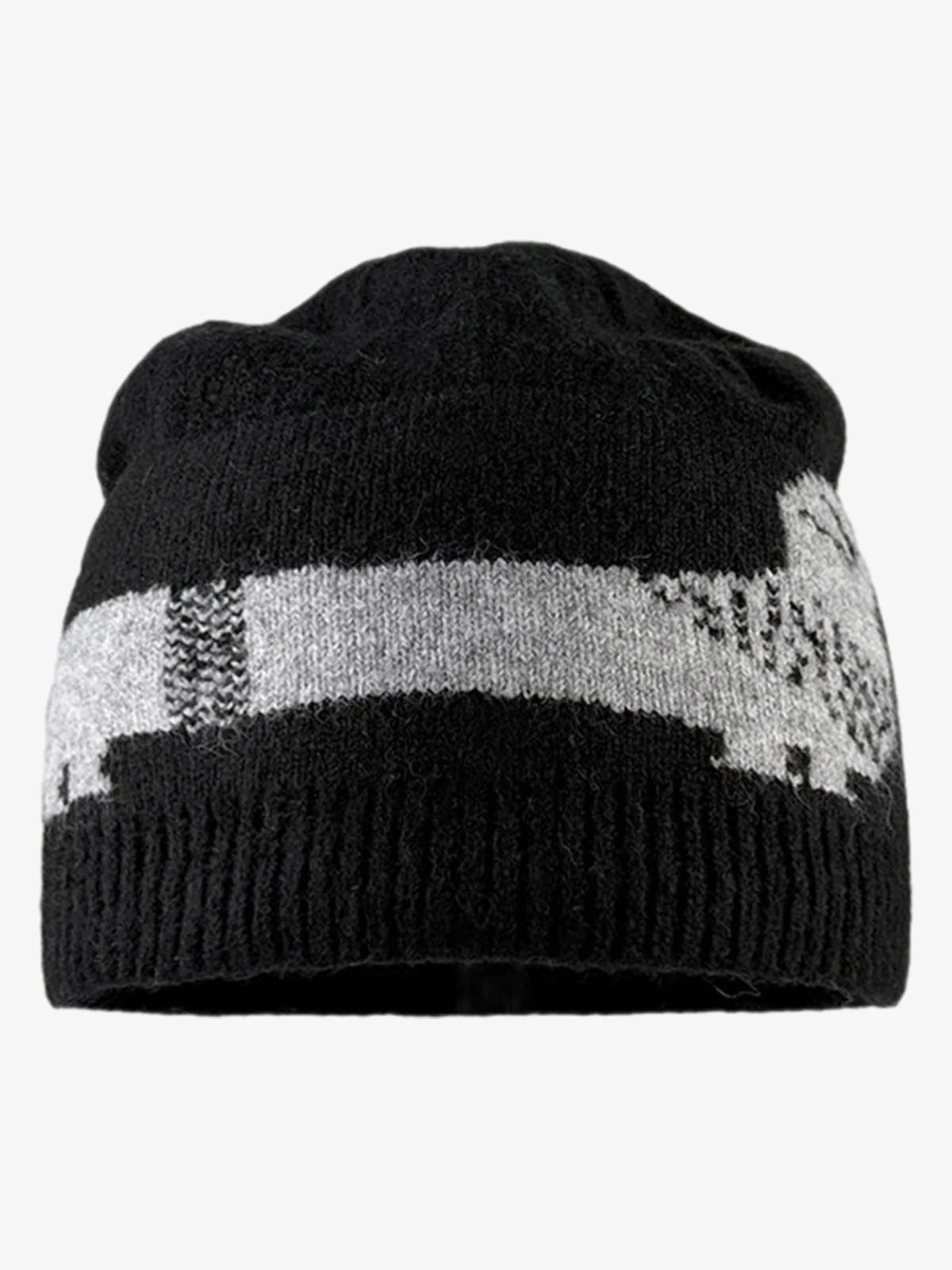 Dachshund Jacquard Knit Beanie