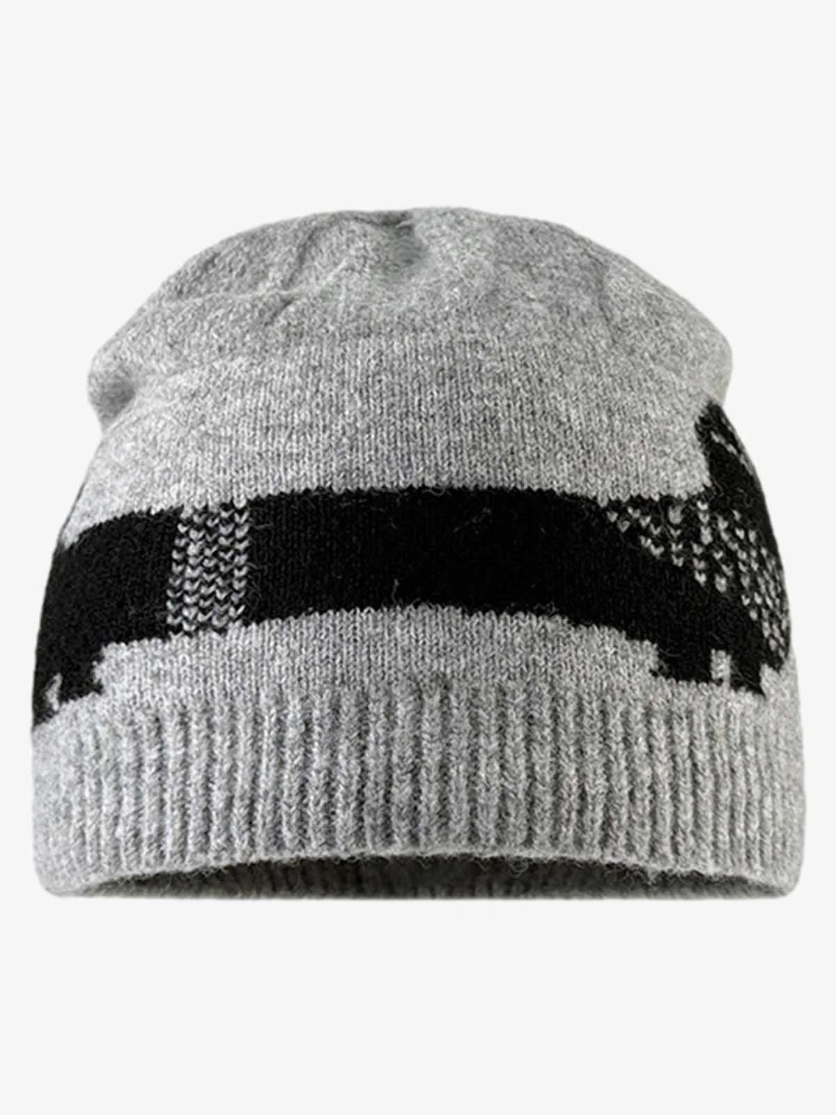 Dachshund Jacquard Knit Beanie - Image 9