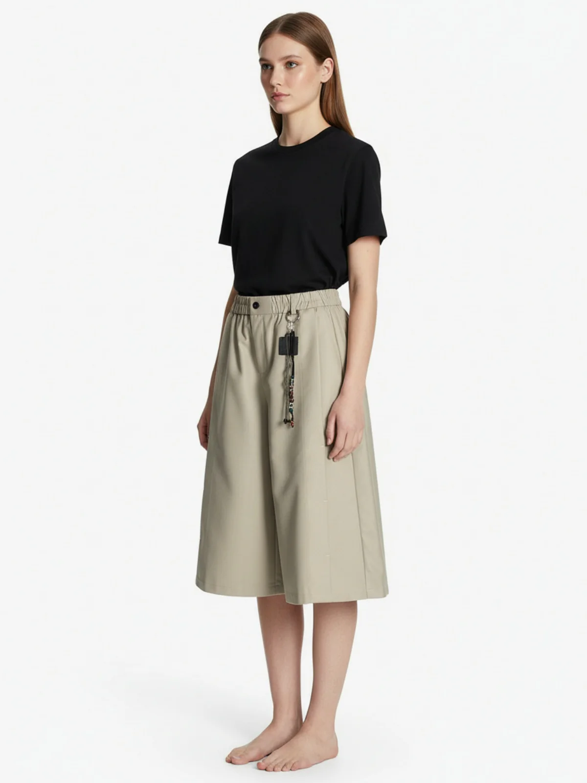 Deconstructed Drop-Effect Casual Jort - Image 5