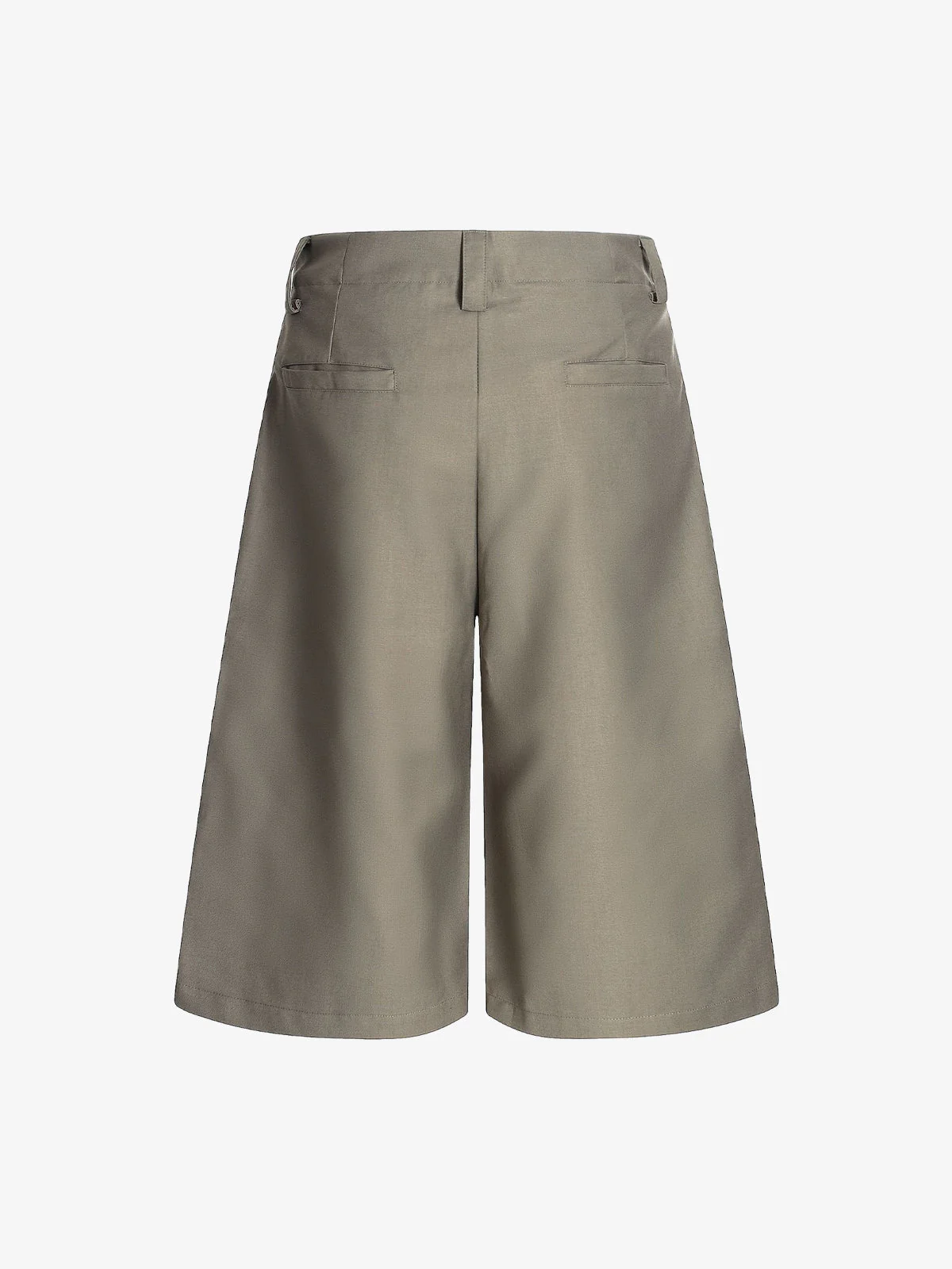 Deconstructed Pleated Pendant Casual Jorts - Image 7
