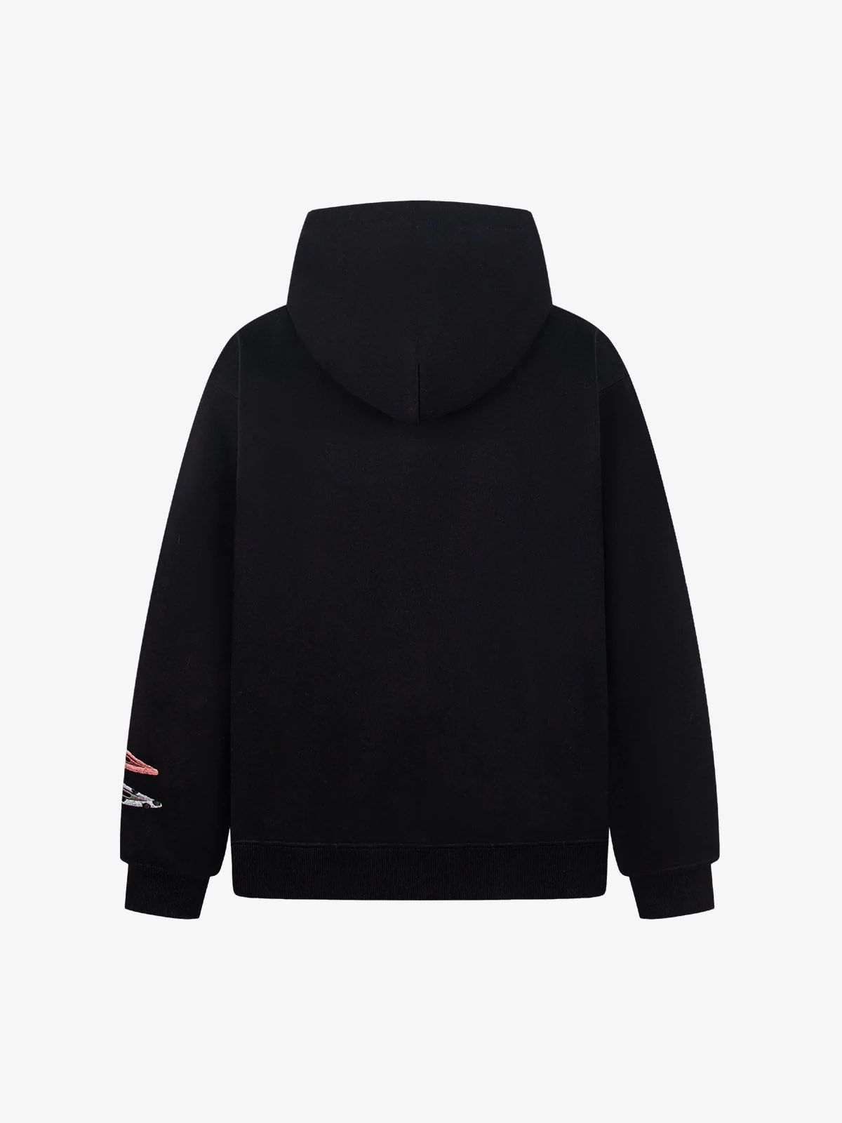 Detachable Hair Clip Decoration Zip Up Hoodie - Image 5