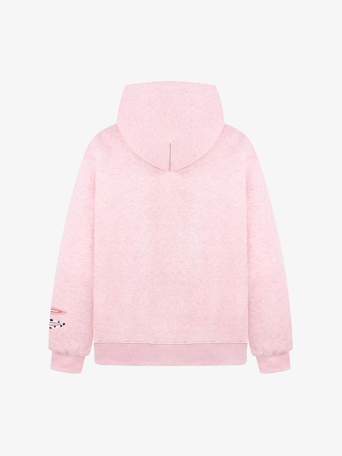 Detachable Hair Clip Decoration Zip Up Hoodie - Image 8