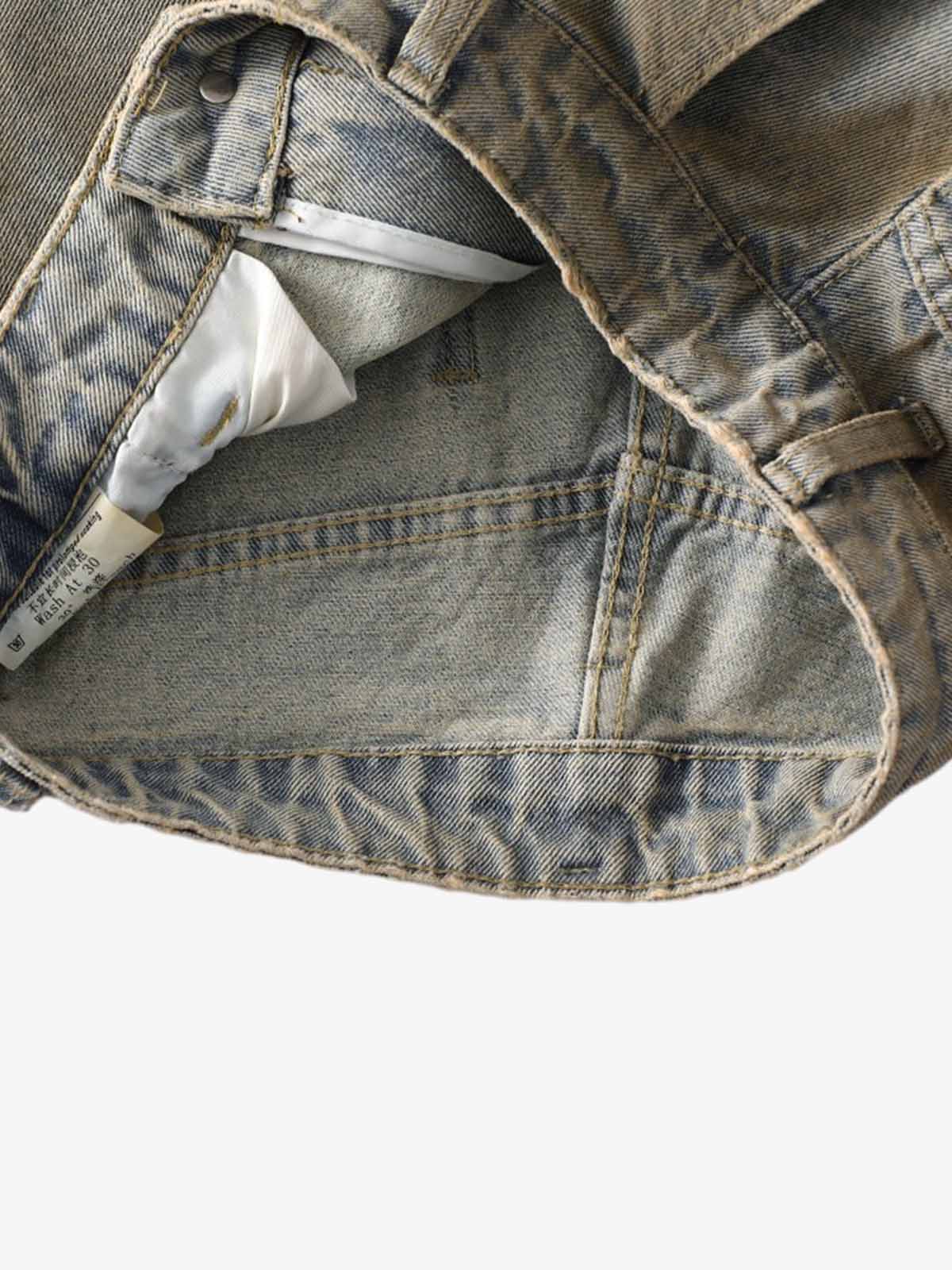 Dirty Wash Spray Dyed Barrel Jeans - Image 5