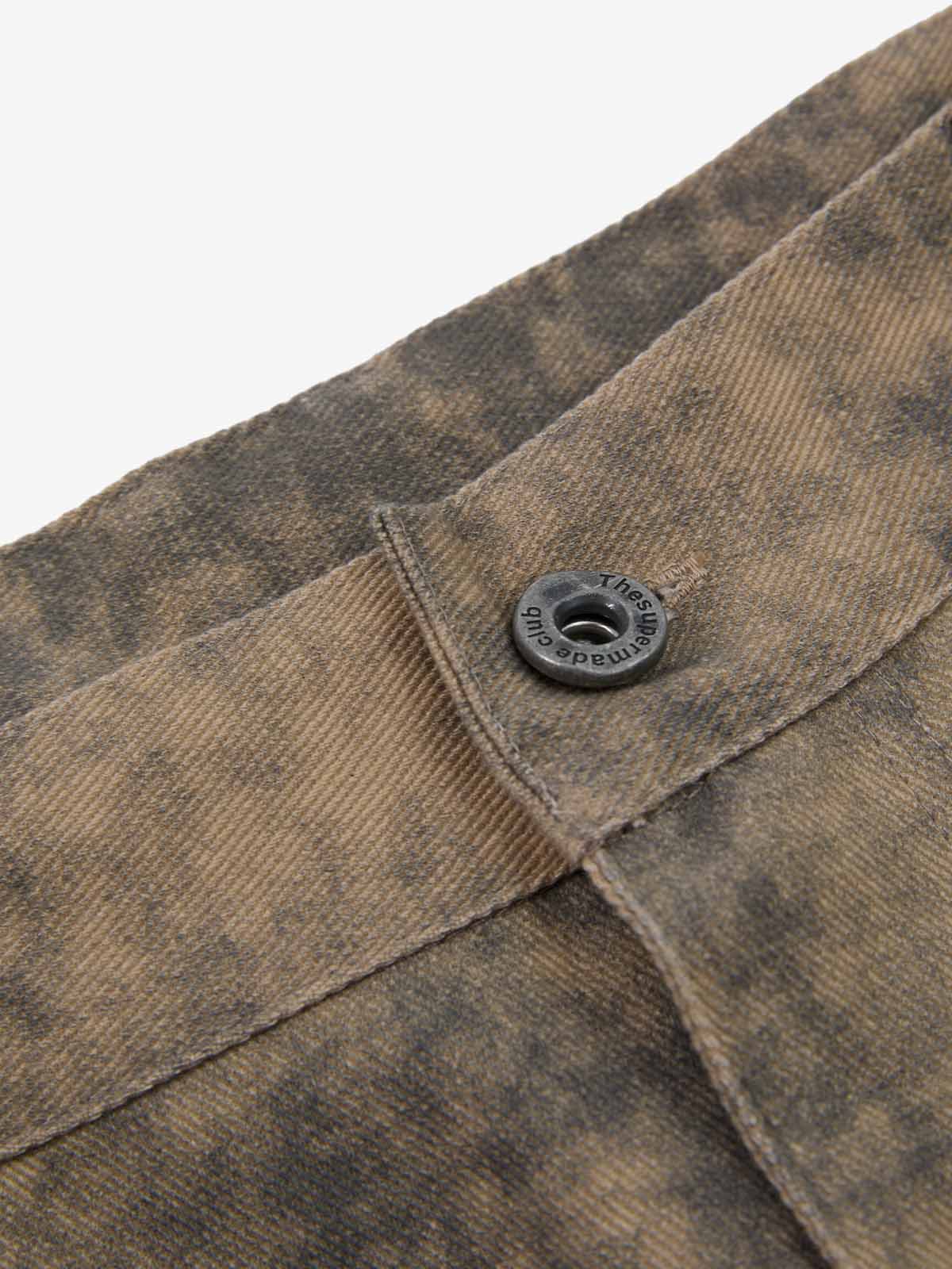 Distressed Chain And Key Print Baggy Pants - Image 22