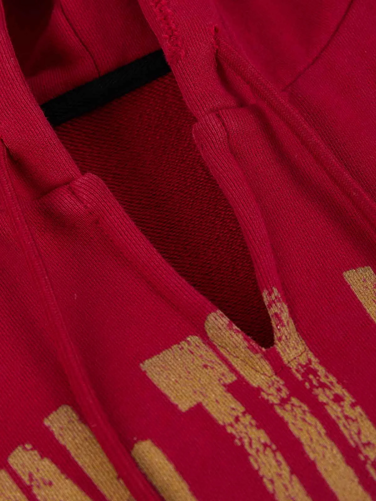 Distressed God's Imprisonment Files Graphic Dirty Hoodie - Image 7