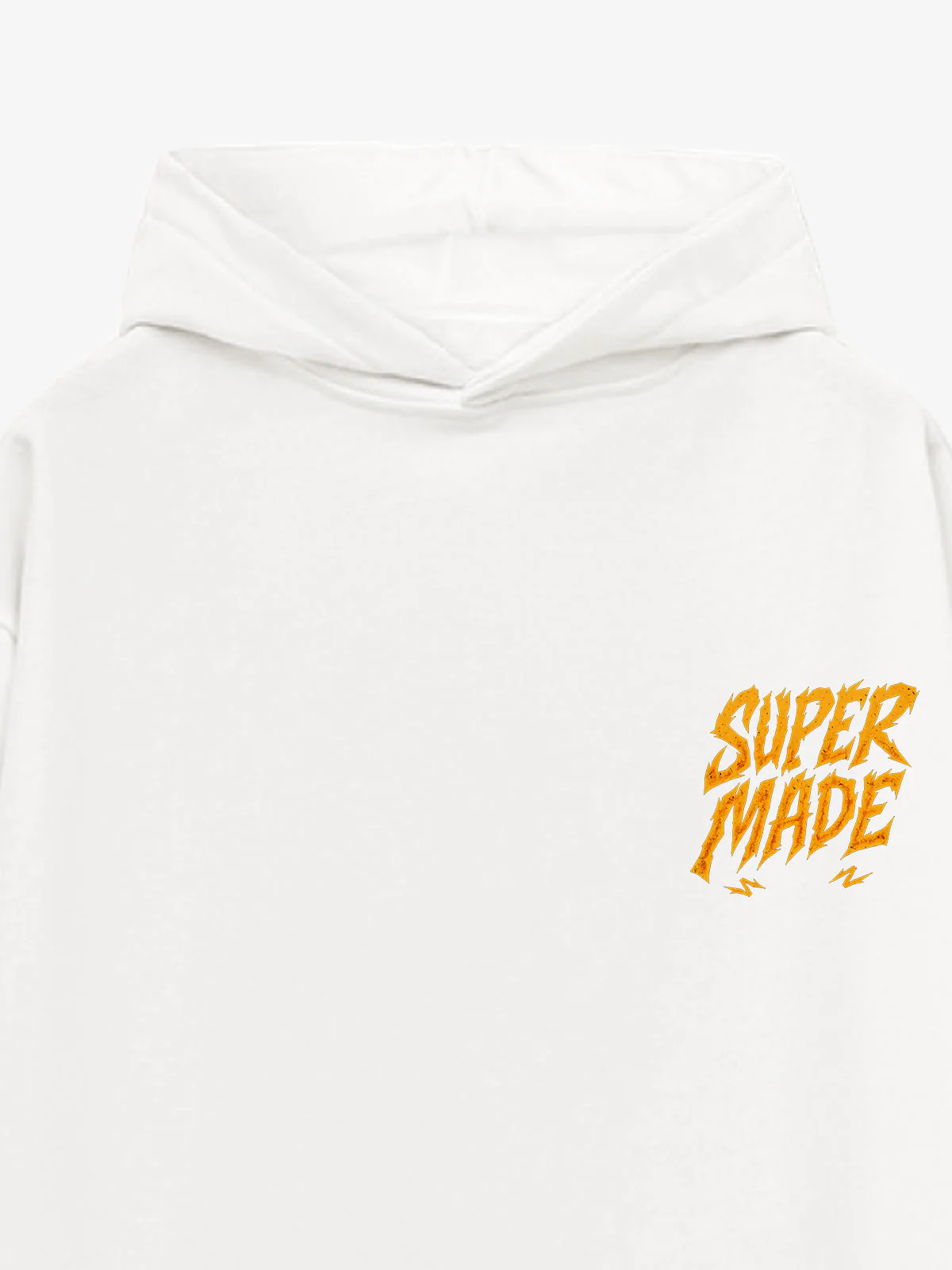 Distressed Graphic Bold Angel Wings Design Hoodie - Image 7