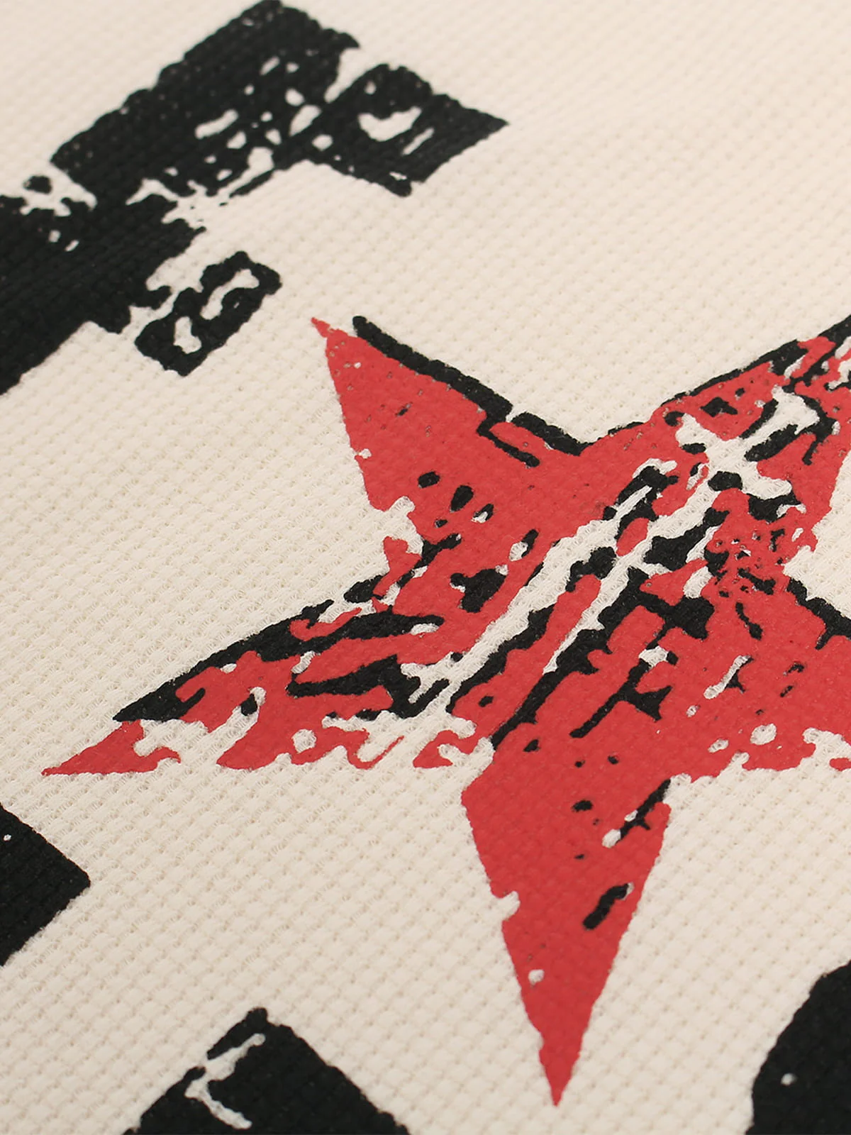 Distressed Text Dog Graphic T-Shirt - Image 7