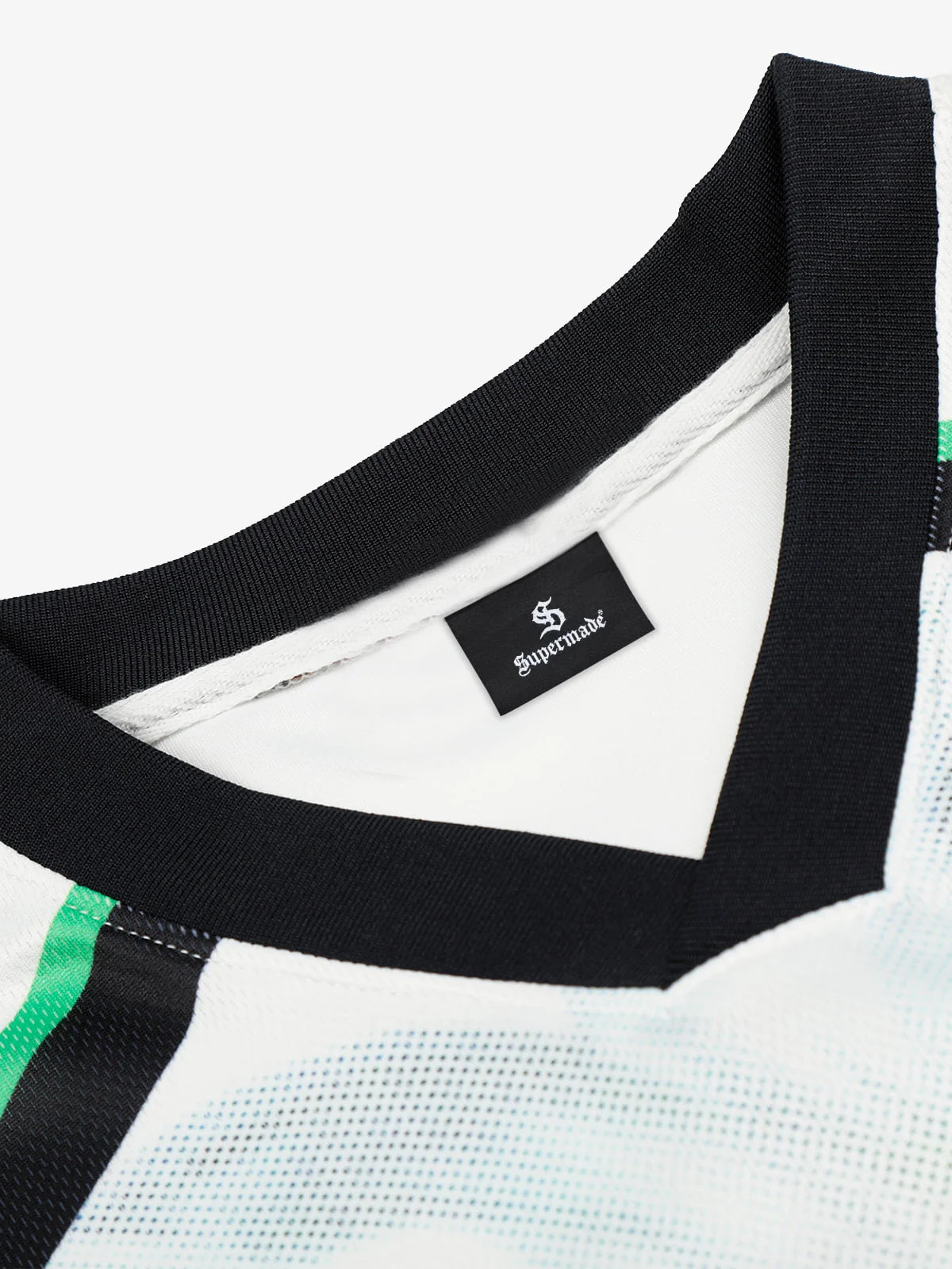 Dog Graphic Patchwork Color-Block V-Neck Jersey T-Shirt - Image 7