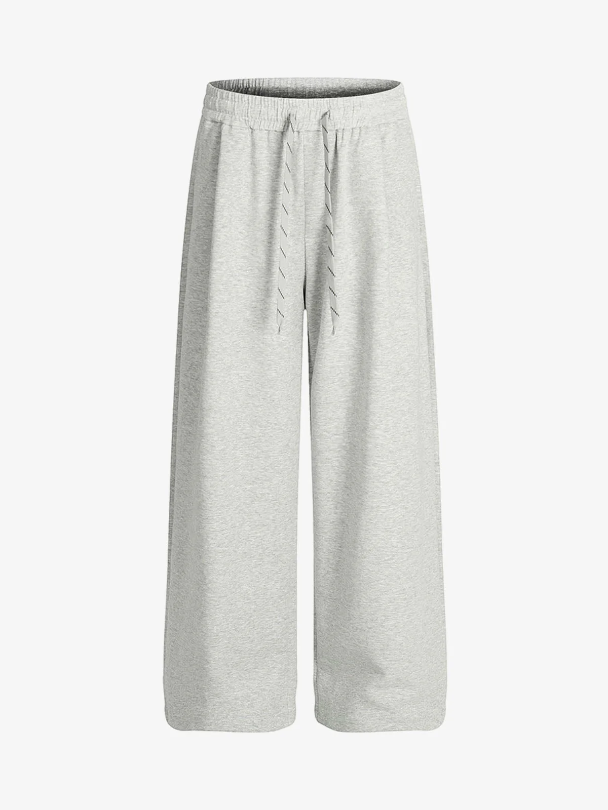 Drawstring Wide Leg Relaxed Sweatpants - Image 2