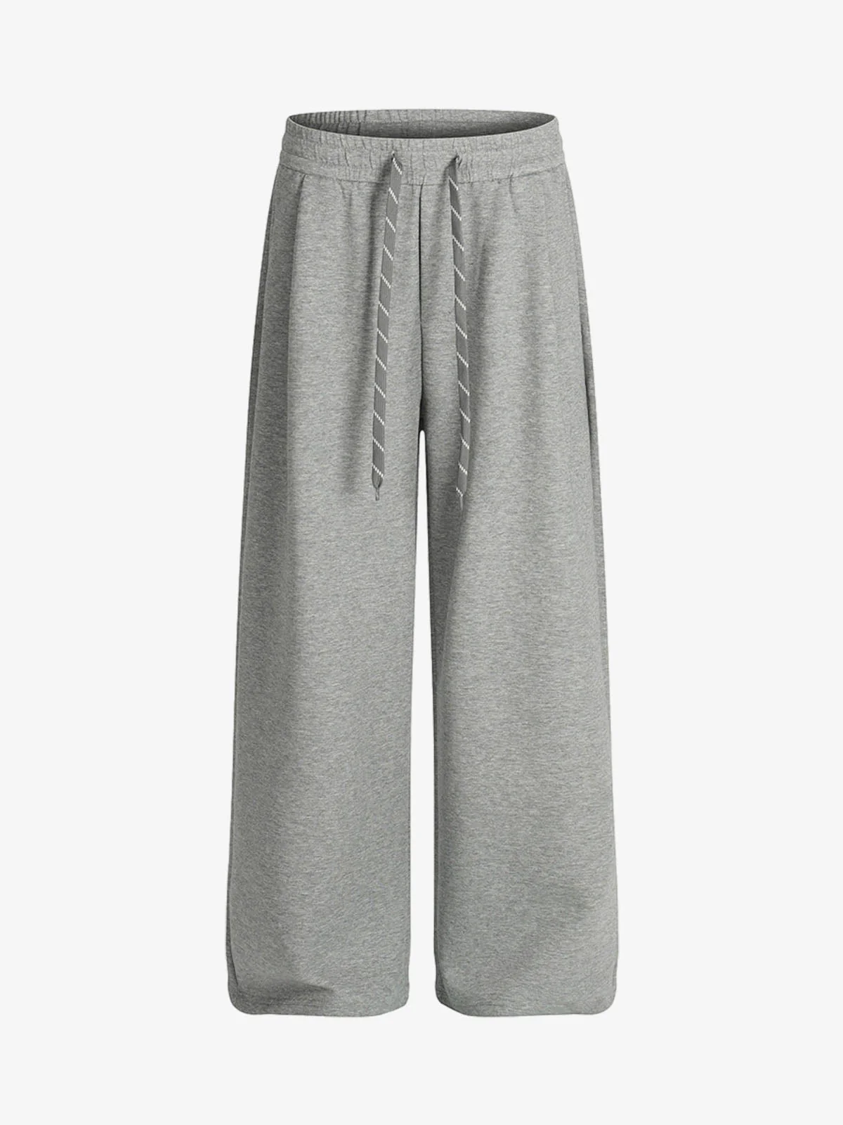 Drawstring Wide Leg Relaxed Sweatpants - Image 3