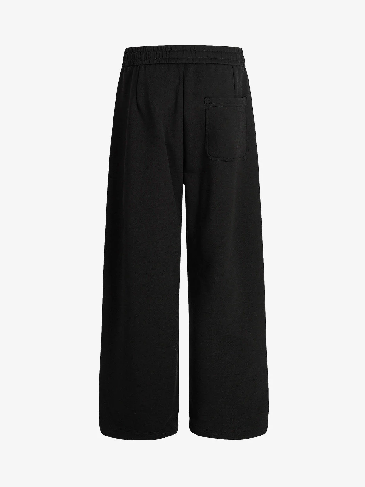 Drawstring Wide Leg Relaxed Sweatpants - Image 4