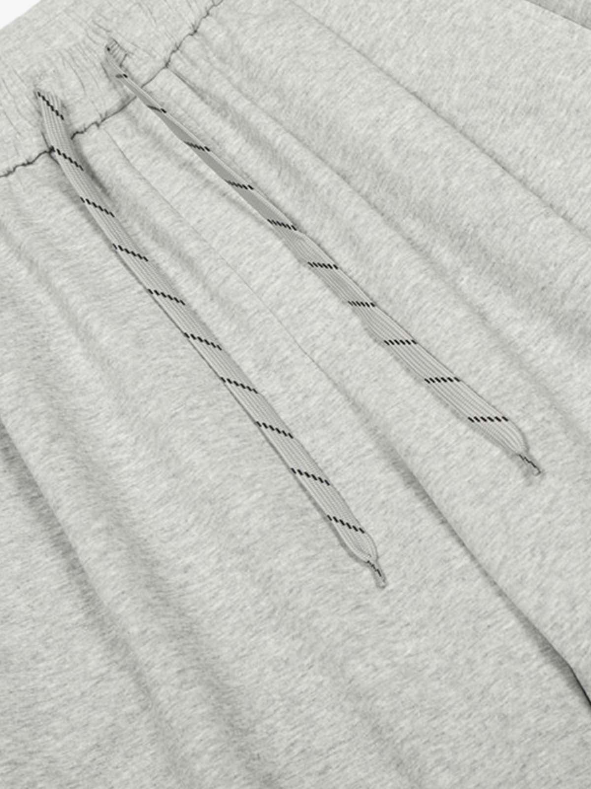 Drawstring Wide Leg Relaxed Sweatpants - Image 7