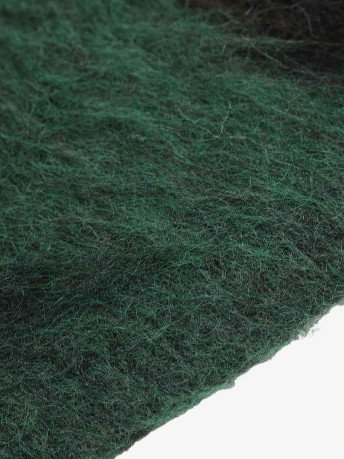 Embroidered Camouflage Shaggy Knitted Sweater - Image 11