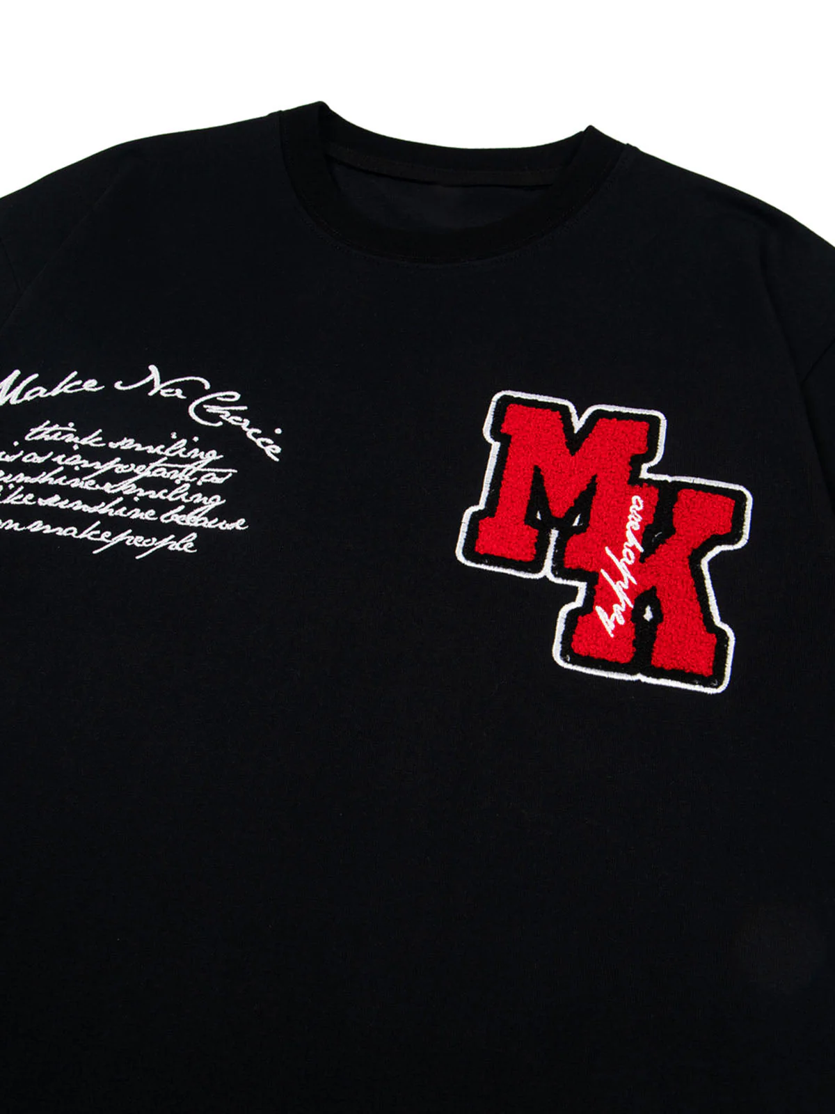 Embroidered Oversized T-Shirt Set - Image 10