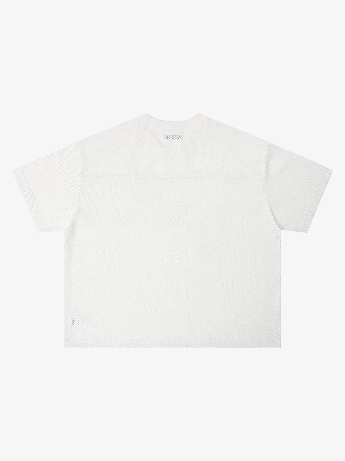 Flame Gothic Logo Mesh Jersey T-Shirt - Image 7