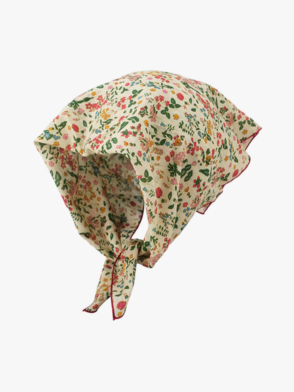 Floral Satin Feel Headscarf Bandana