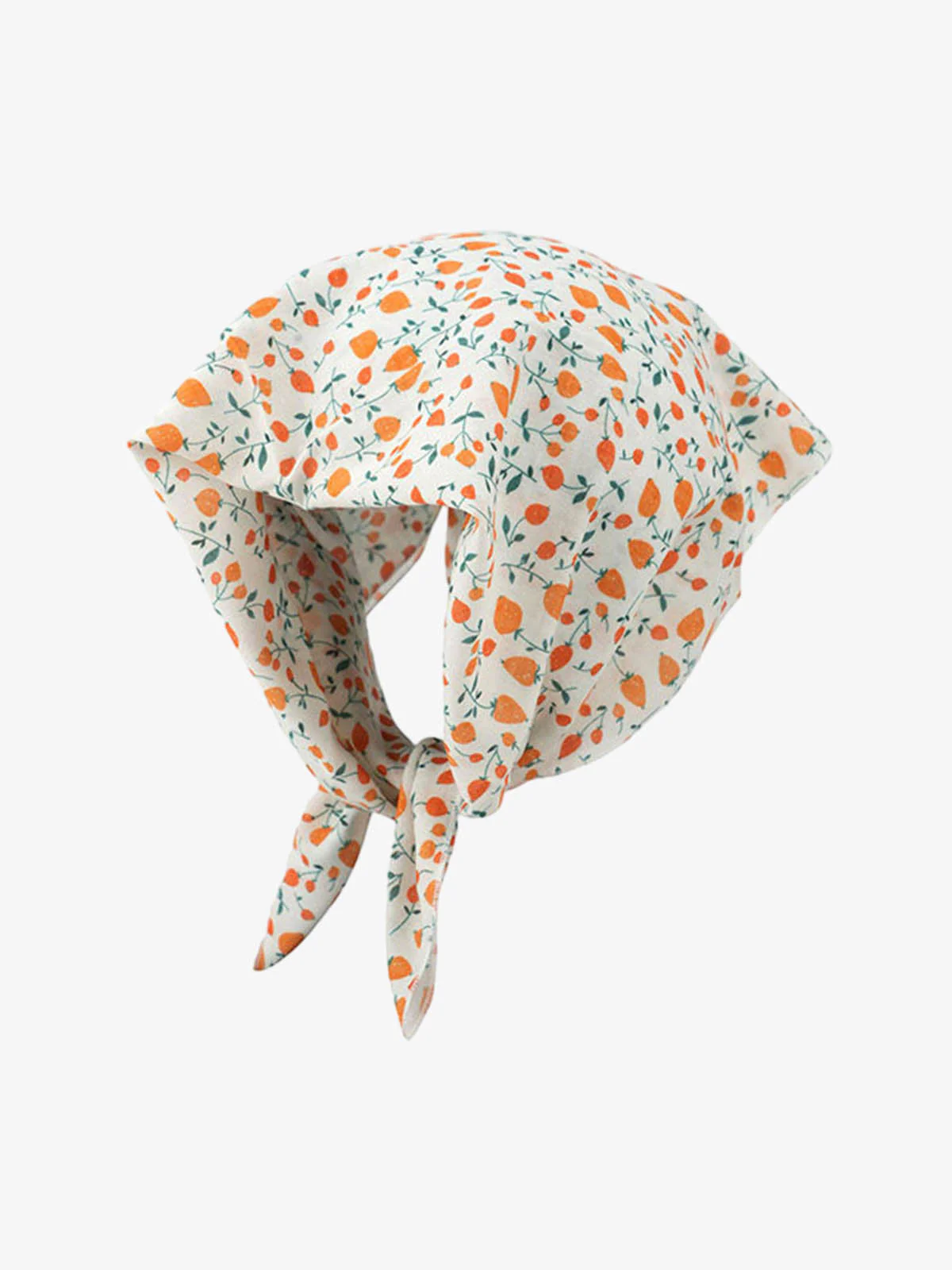 Floral Satin Feel Headscarf Bandana - Image 2