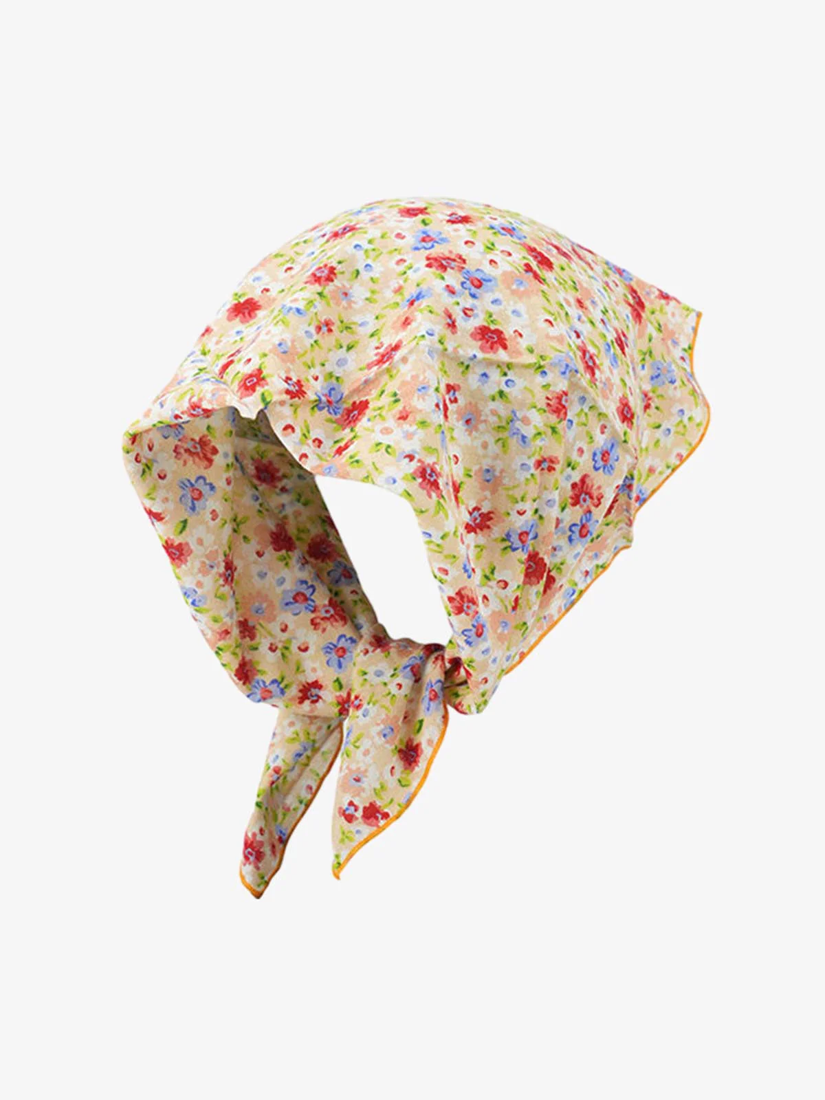 Floral Satin Feel Headscarf Bandana - Image 3