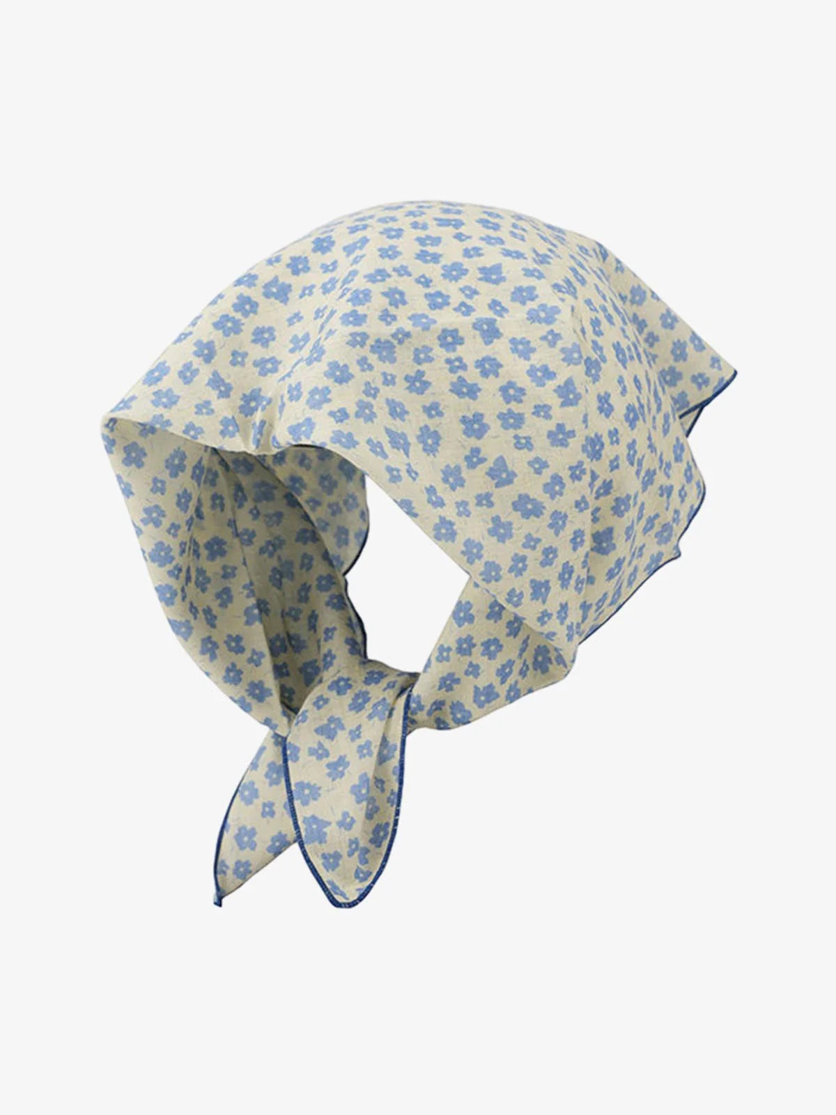 Floral Satin Feel Headscarf Bandana - Image 6