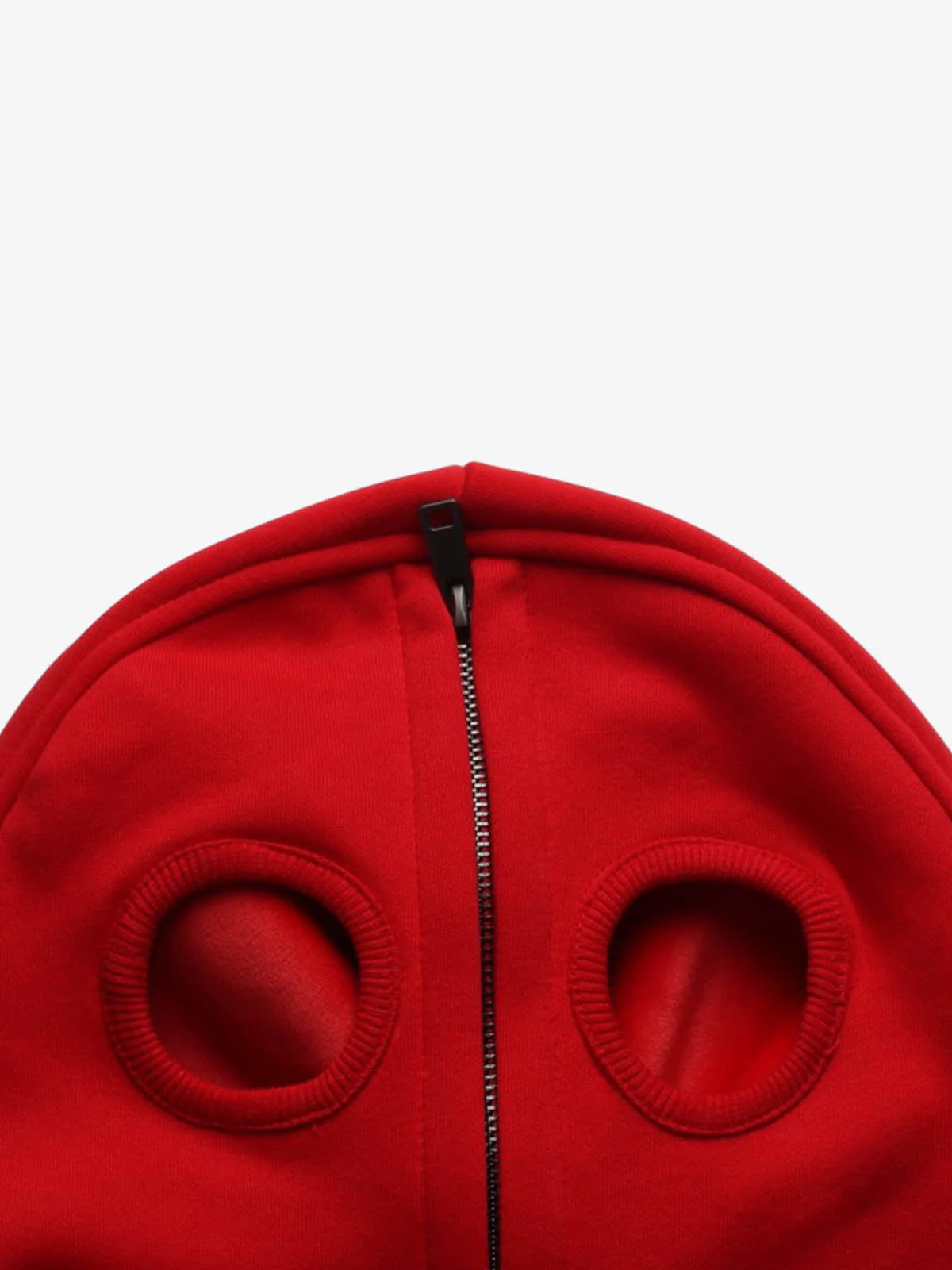 Full Zip Mask Eye Opening Glove Sleeve Graphic Hoodie - Image 15