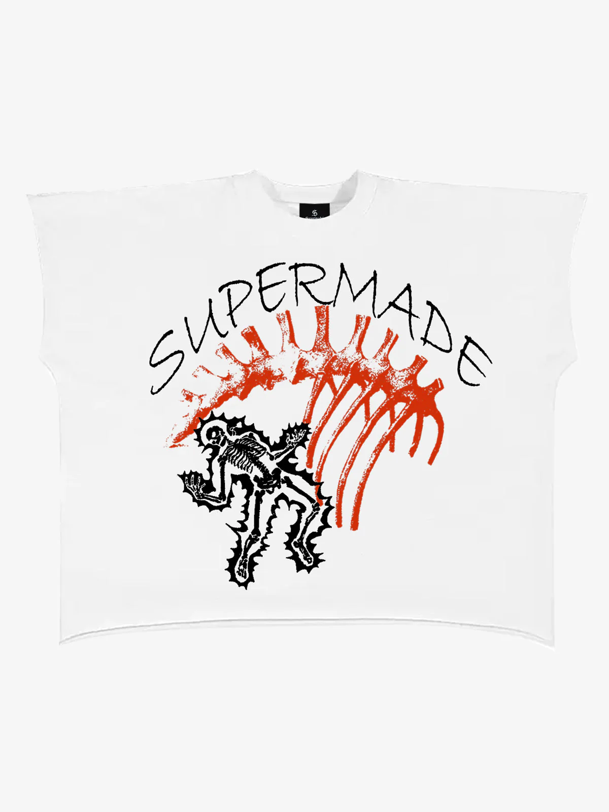 Fun Graphic Print Boxy Silhouette T-Shirt - Image 5