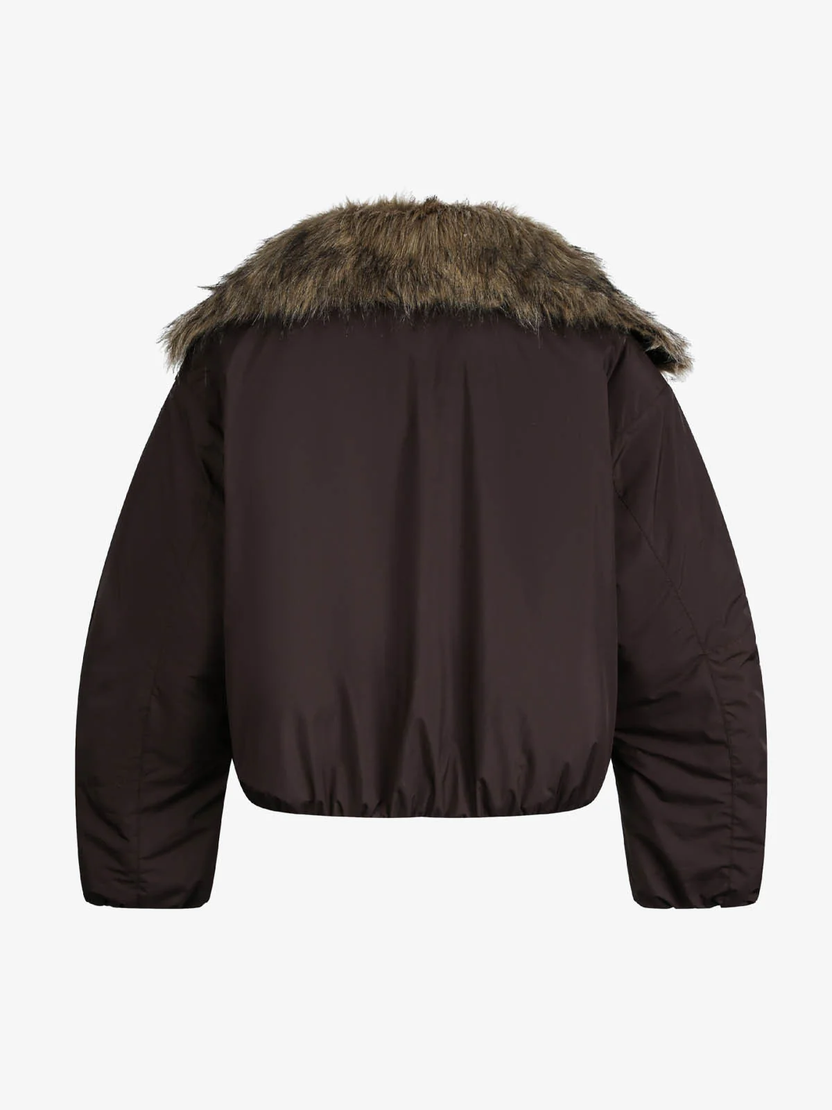 Fur Toggle Puffer Jacket - Image 6