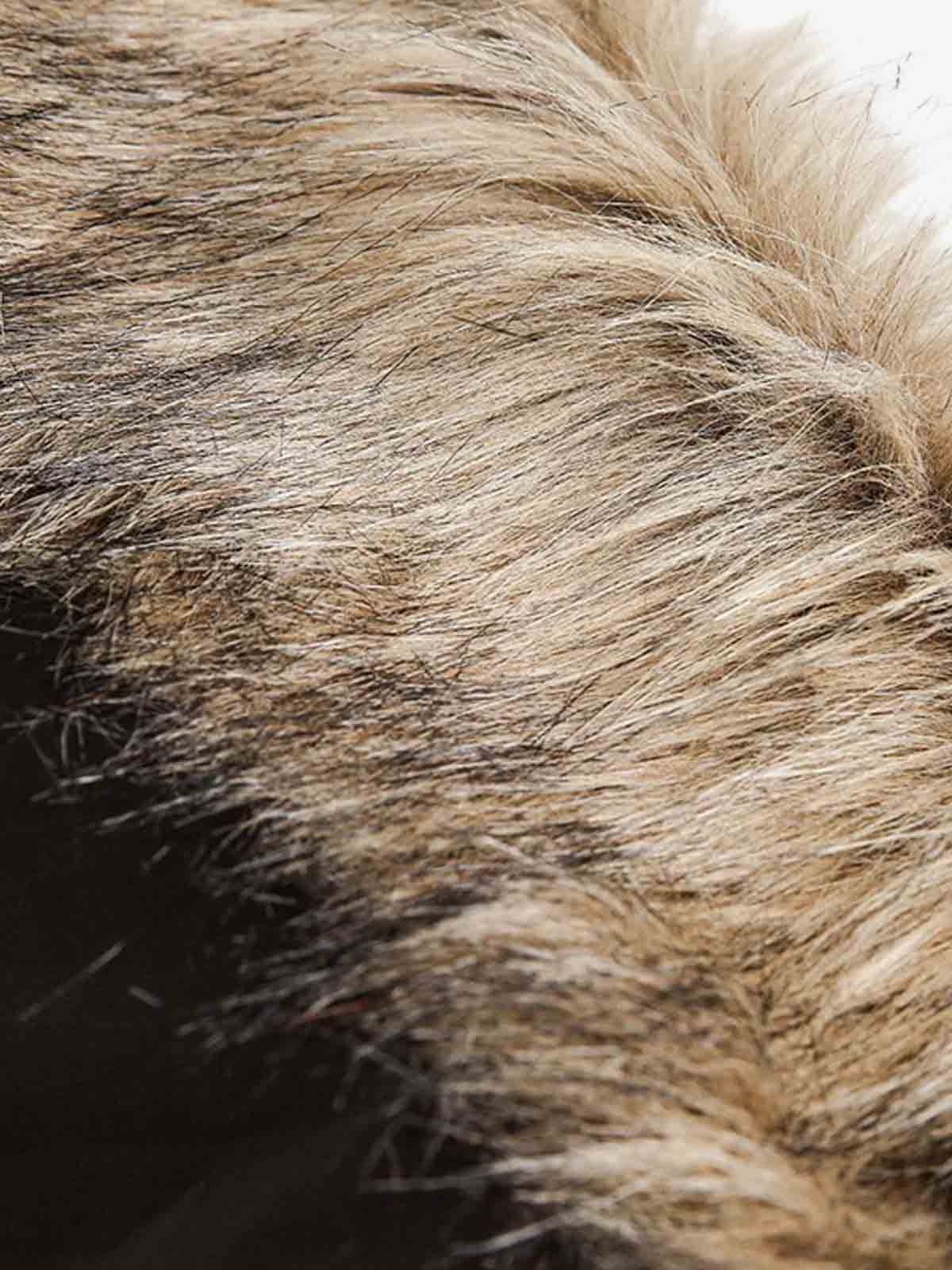 Fur Toggle Puffer Jacket - Image 8